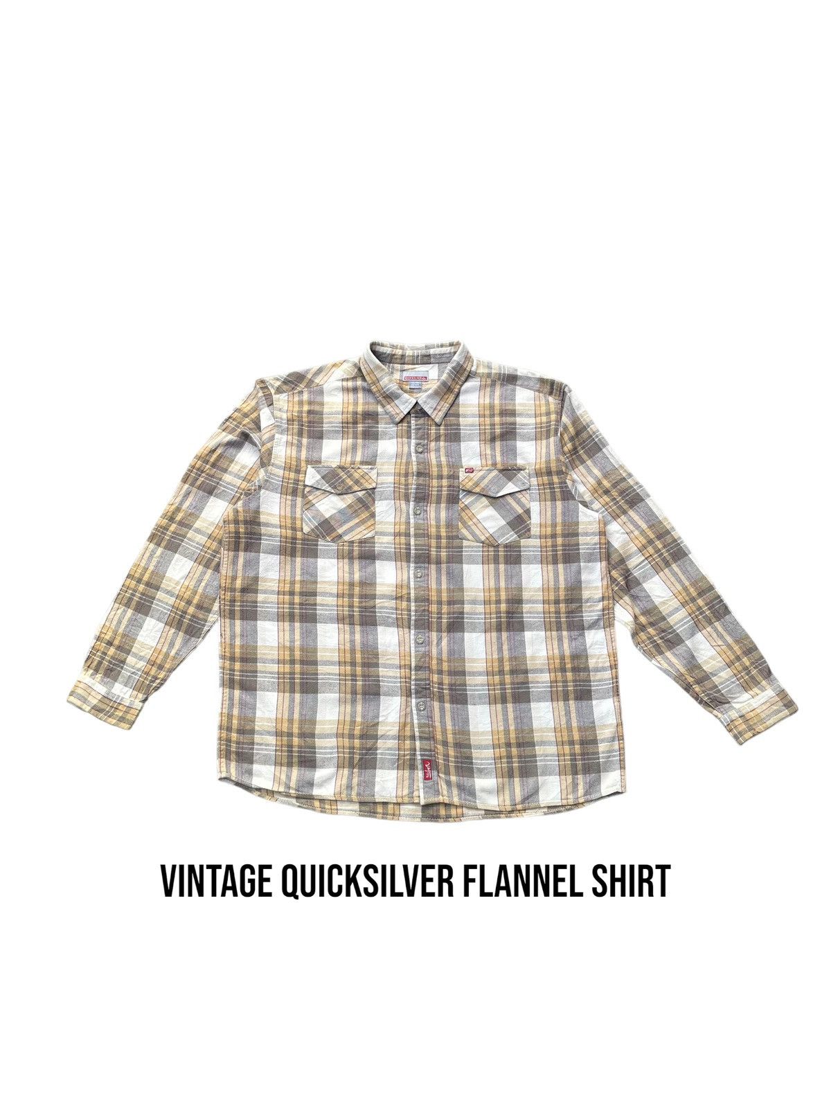 Quiksilver Vintage Quiksilver Flannel Shirt Size US XXL / EU 58 / 5 - 1 Thumbnail