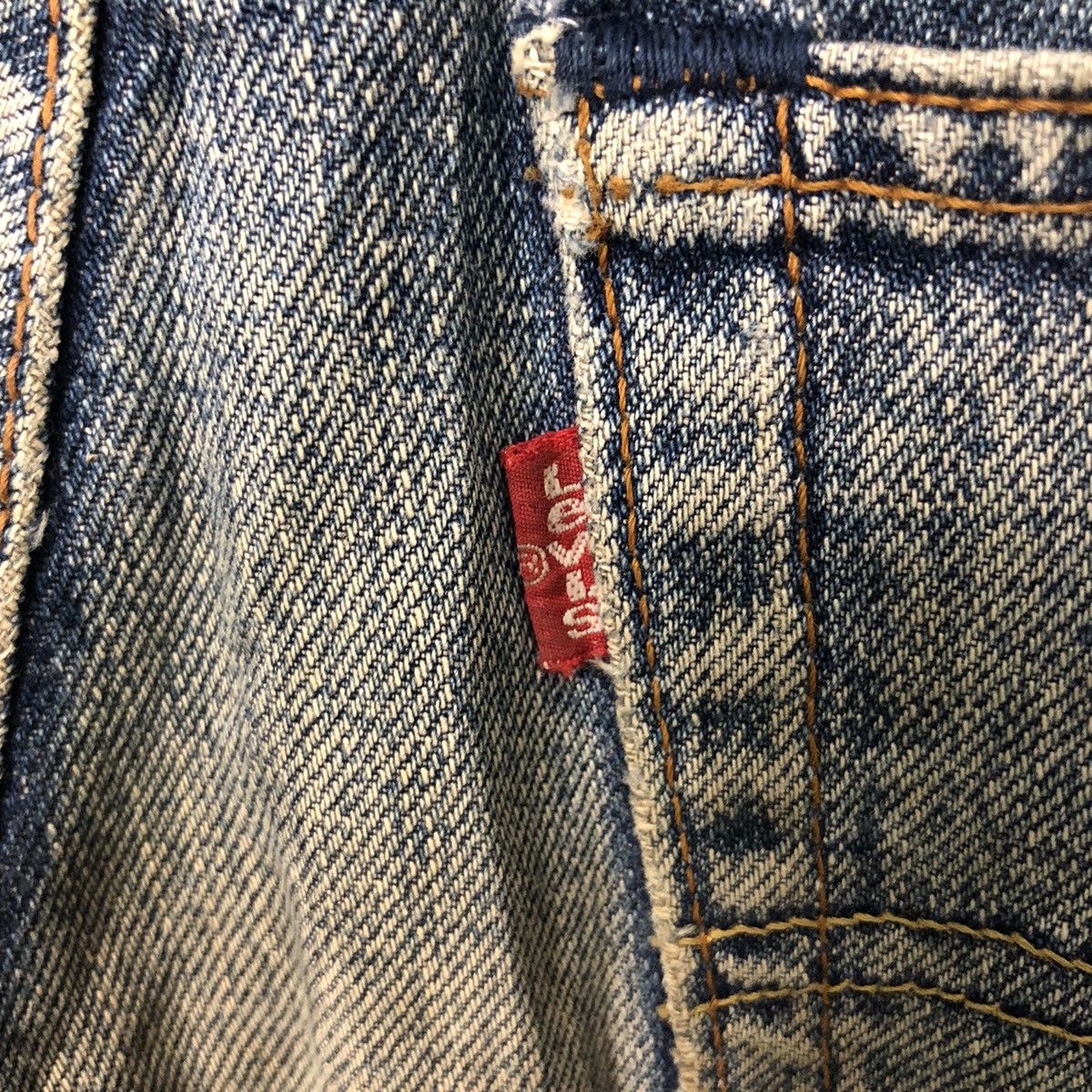 Levi's Vintage Levis Jeans Lot 503 Faded Denim Pants W29 Size US 29 - 9 Thumbnail