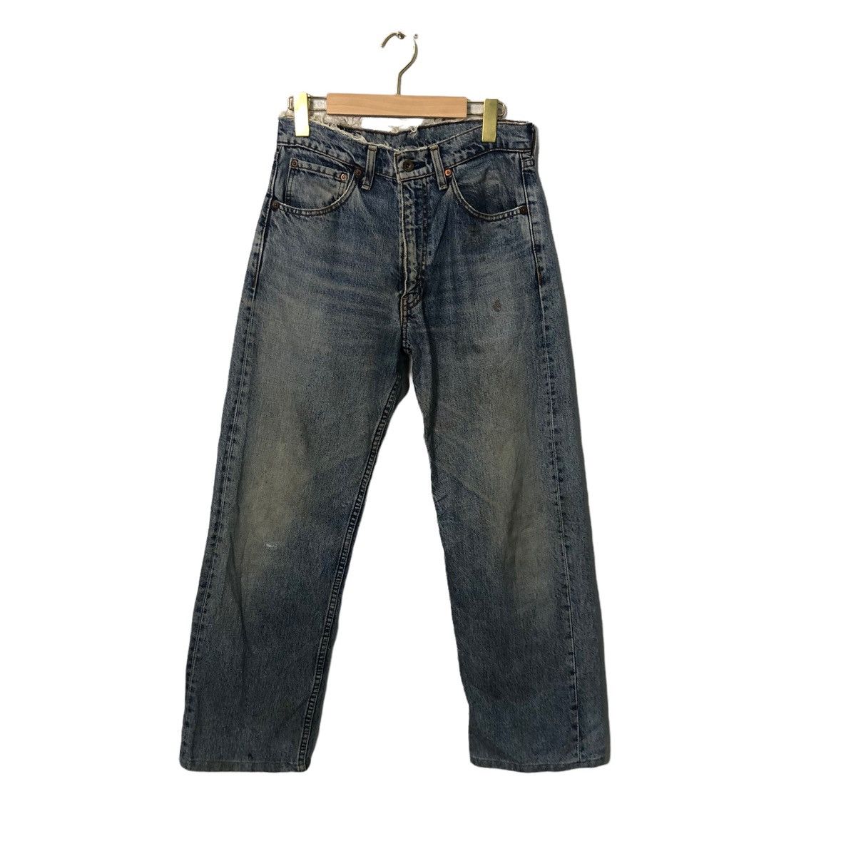 Levi's Vintage Levis Jeans Lot 503 Faded Denim Pants W29 Size US 29 - 1 Thumbnail