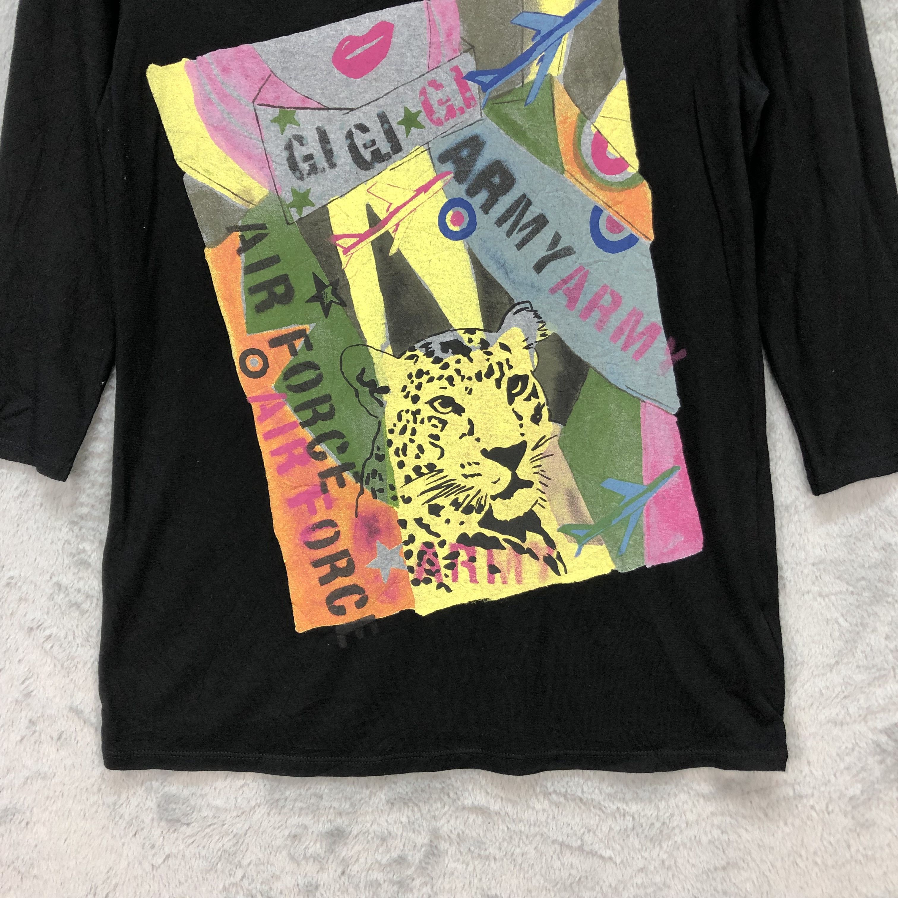 Comme Ca Ism Comme Ca Ism G.I Army Air Force Quarter Sleeve Tee #5711-203 Size M / US 6-8 / IT 42-44 - 4 Thumbnail