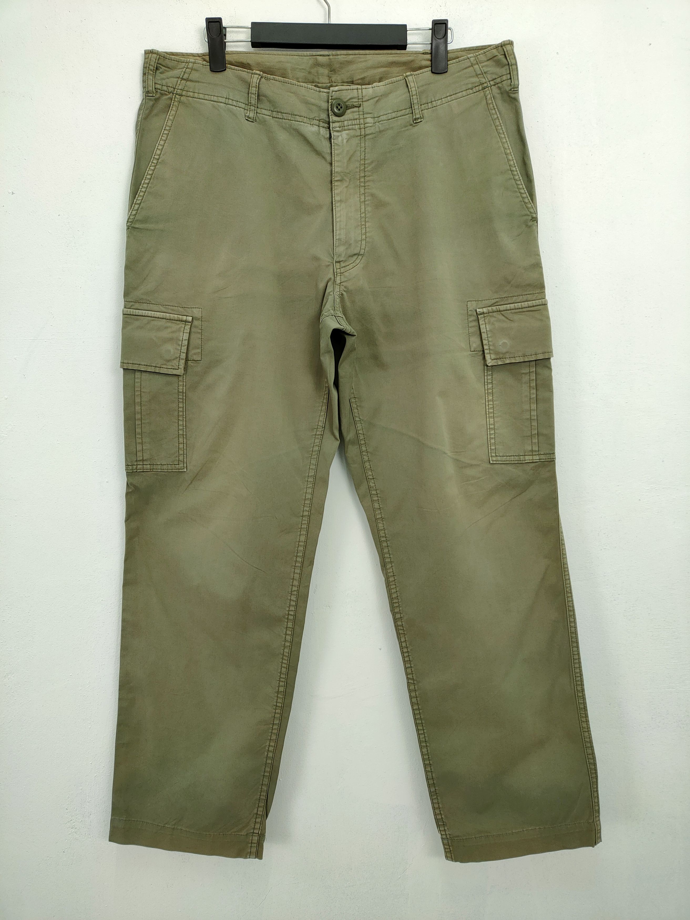 Japanese Brand JAPANESE BRAND FADED CARGO PANTS /TACTICAL PANTS Size US 34 / EU 50 - 1 Thumbnail