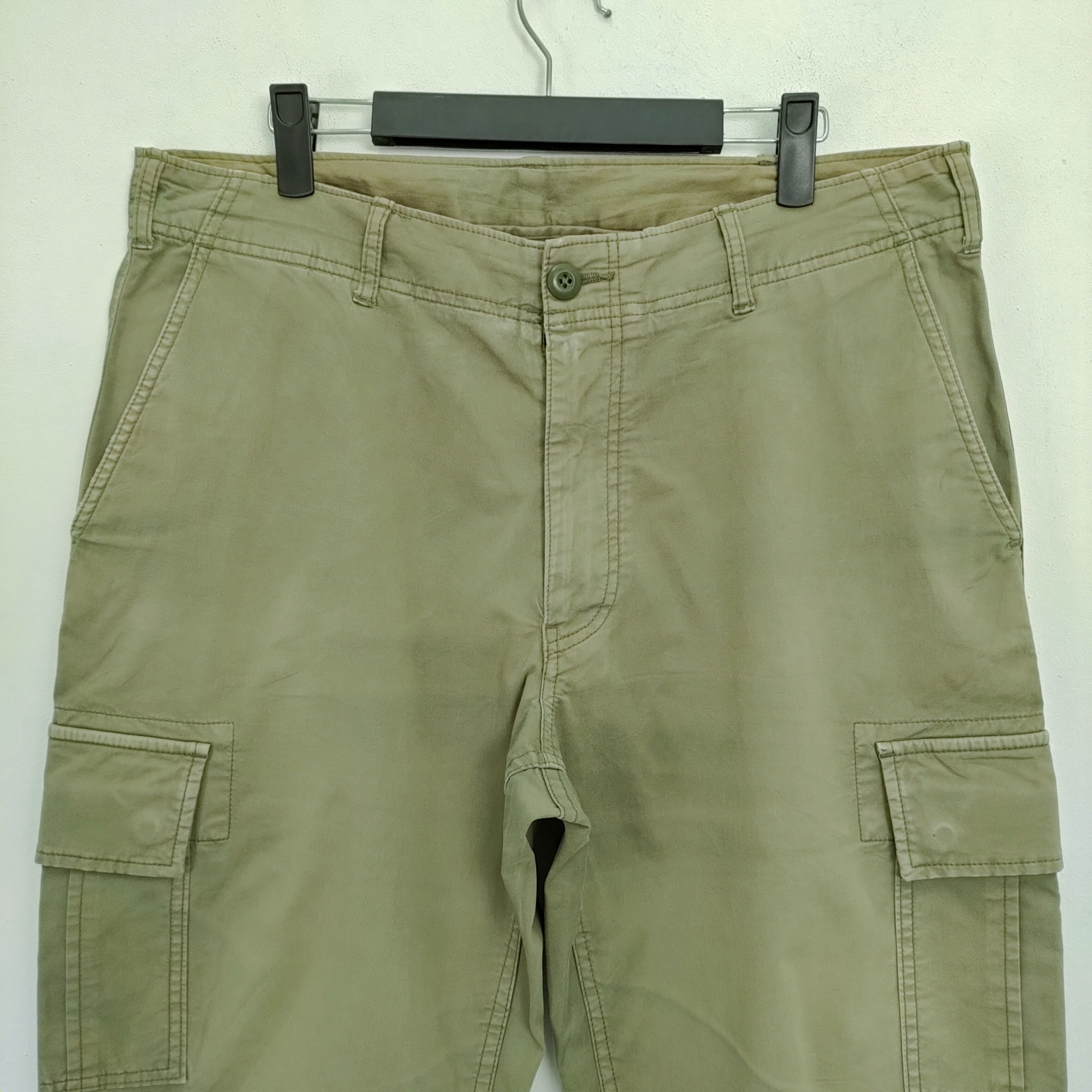 Japanese Brand JAPANESE BRAND FADED CARGO PANTS /TACTICAL PANTS Size US 34 / EU 50 - 2 Thumbnail