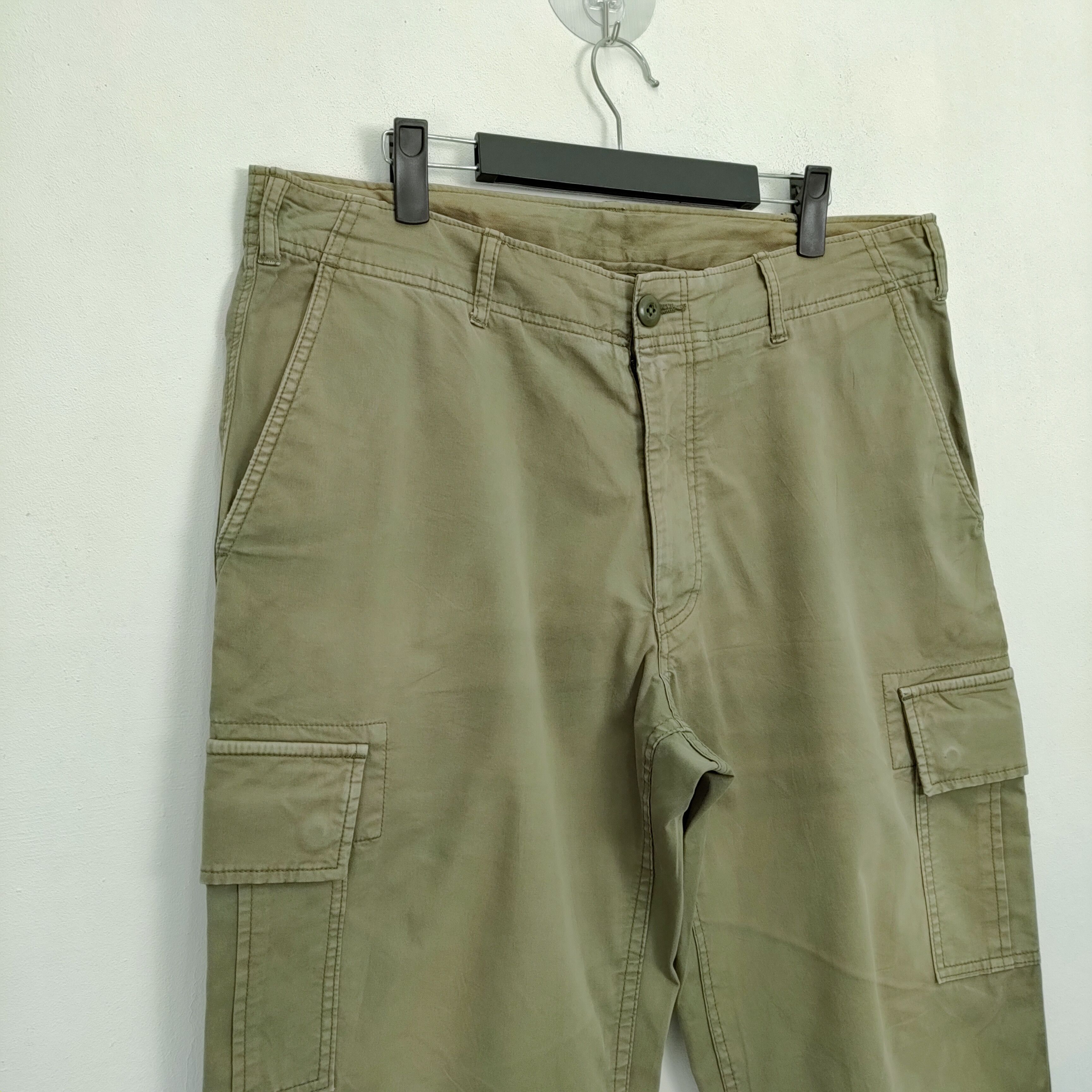 Japanese Brand JAPANESE BRAND FADED CARGO PANTS /TACTICAL PANTS Size US 34 / EU 50 - 4 Thumbnail