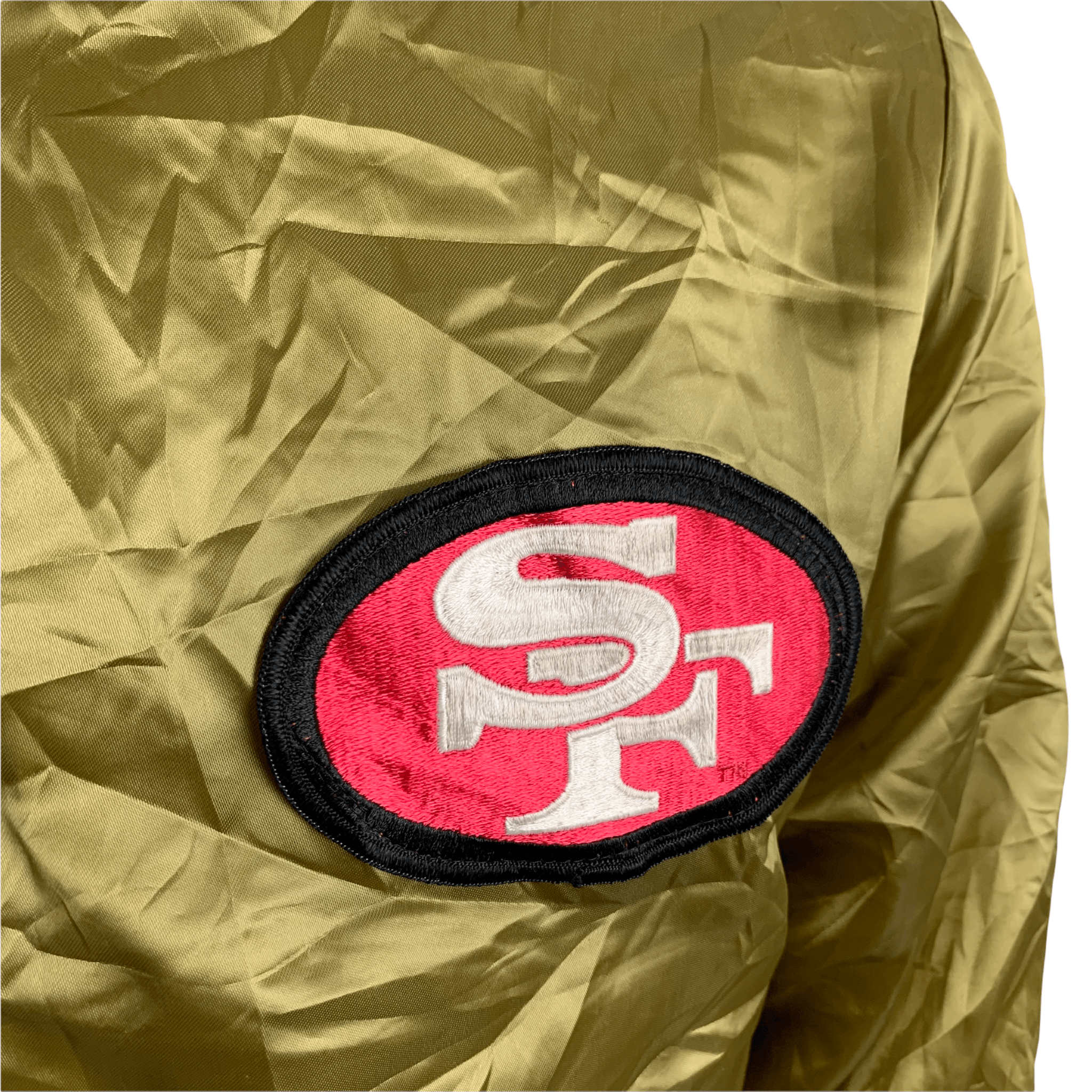 NFL Vintage SF Satin Coach Jacket #3613-55 Size US S / EU 44-46 / 1 - 4 Thumbnail