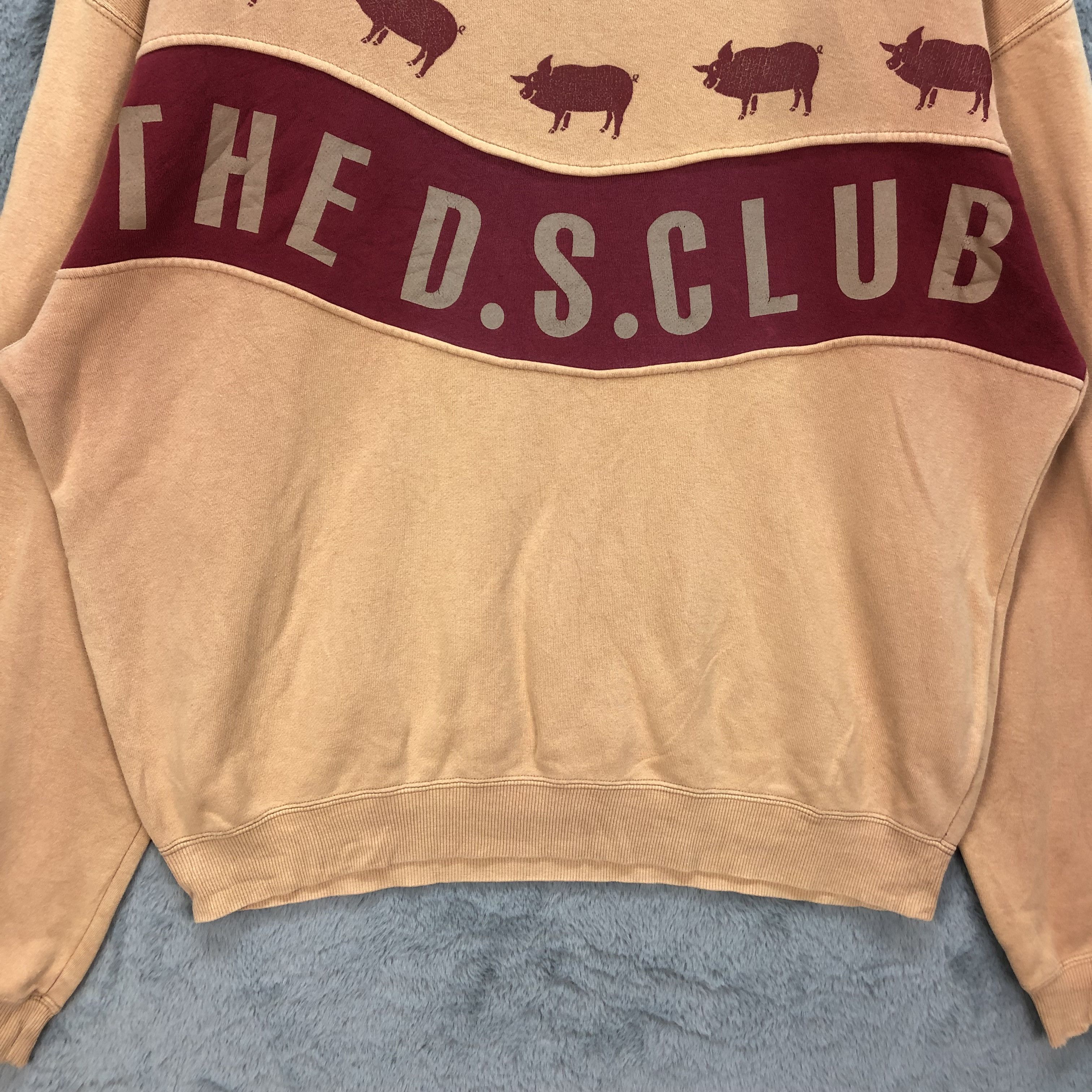 Vintage Vintage The Drug Store's Club Big Logo Sweatshirts #5329-184 Size US L / EU 52-54 / 3 - 4 Thumbnail