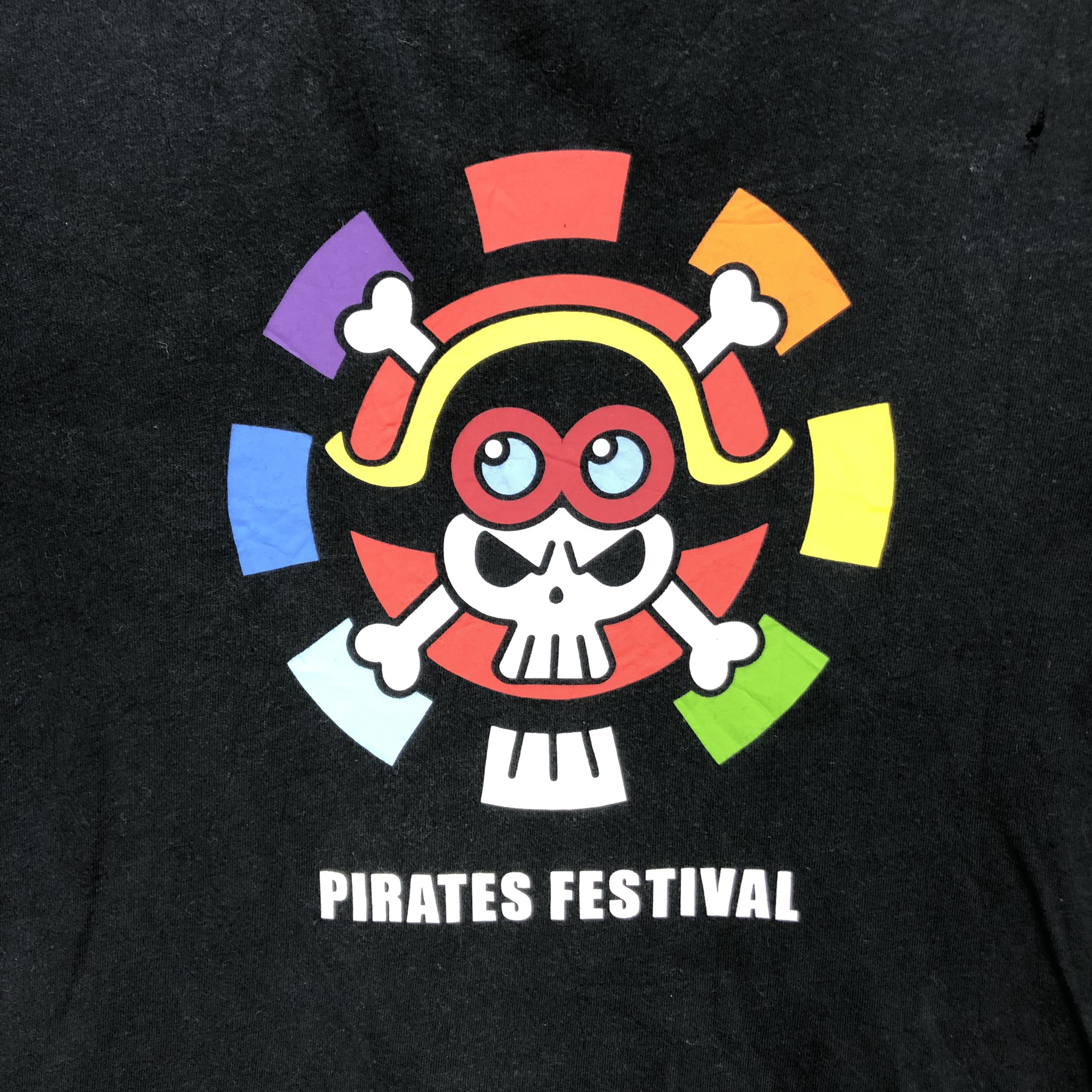 One Piece Anime One Piece Pirate Festival Logo Tees #5706-203 Size US S / EU 44-46 / 1 - 3 Thumbnail