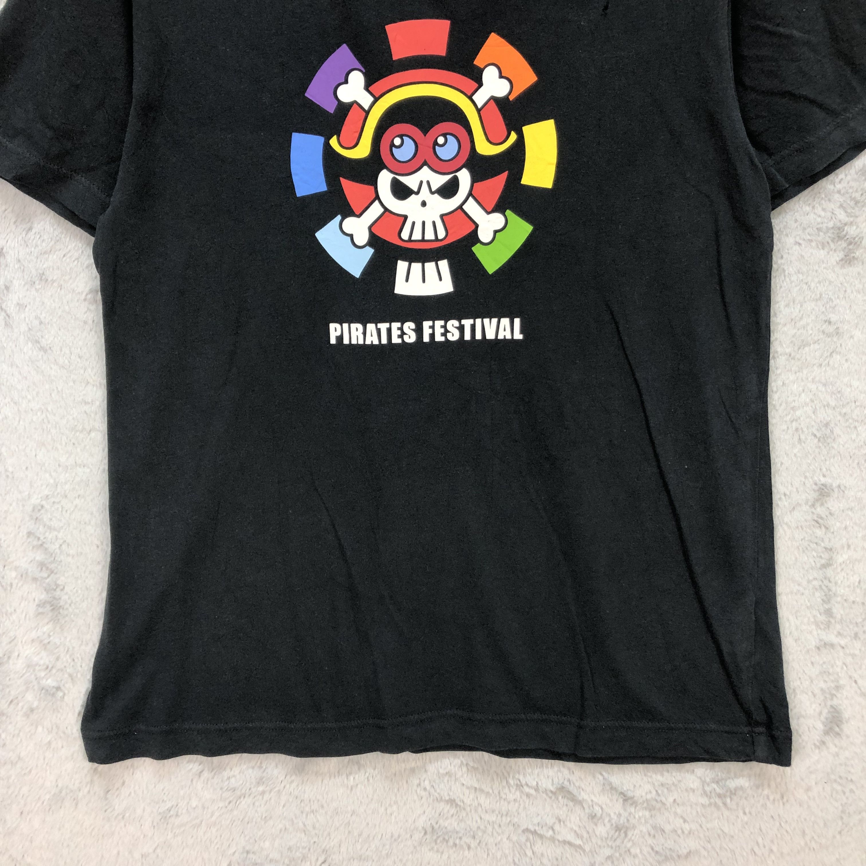 One Piece Anime One Piece Pirate Festival Logo Tees #5706-203 Size US S / EU 44-46 / 1 - 5 Thumbnail
