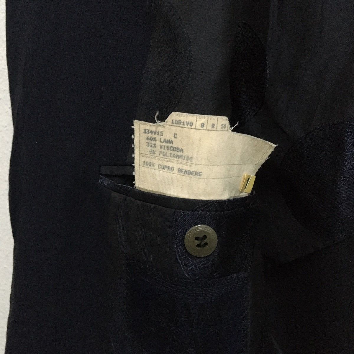Gianni Valentino × Versace VINTAGE GIANNI VERSACE MEDUSA BLAZER COATS Size 40R - 9 Thumbnail