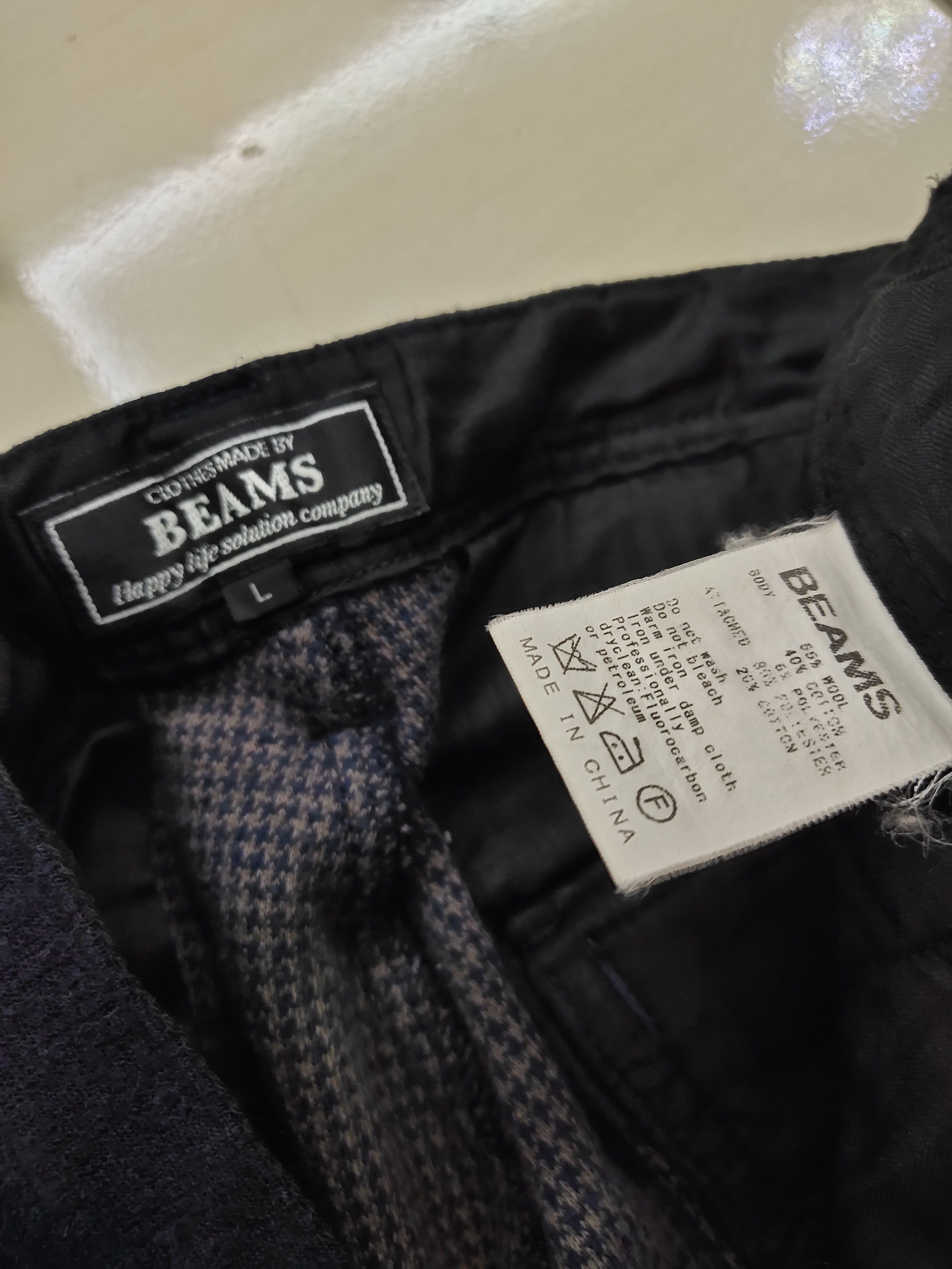 Beams Plus × Japanese Brand Japanese Brand Beams Wool Cropped Pants Size US 33 - 8 Thumbnail