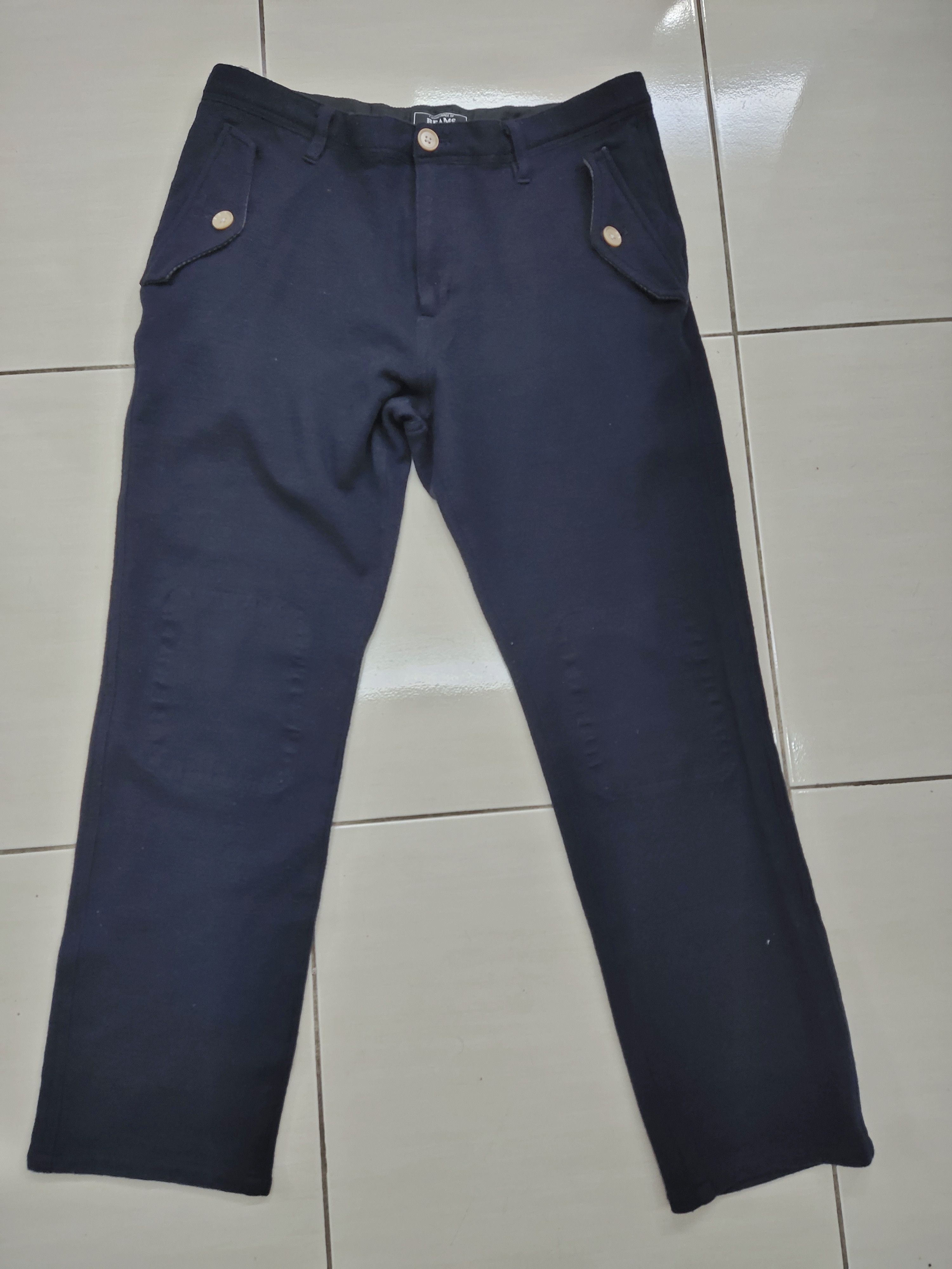 Beams Plus × Japanese Brand Japanese Brand Beams Wool Cropped Pants Size US 33 - 2 Thumbnail