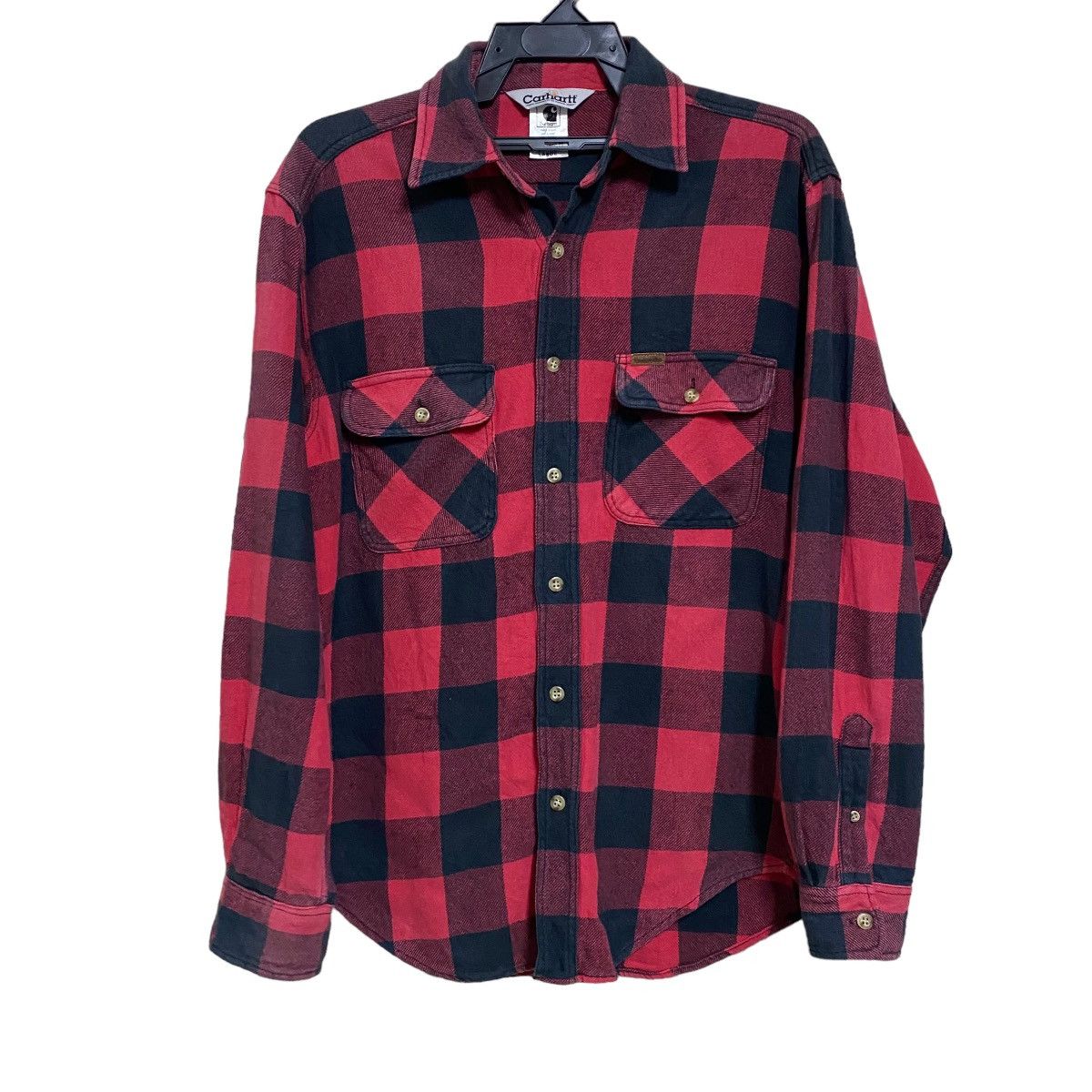 Carhartt Vintage Carhartt Flannel Size US L / EU 52-54 / 3 - 1 Thumbnail