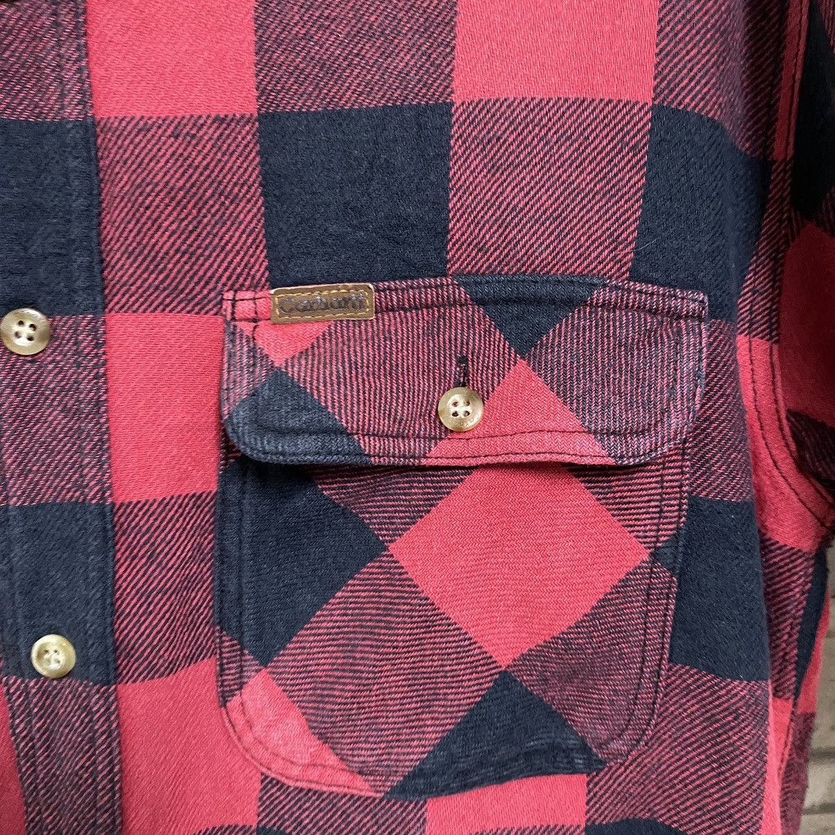 Carhartt Vintage Carhartt Flannel Size US L / EU 52-54 / 3 - 10 Thumbnail
