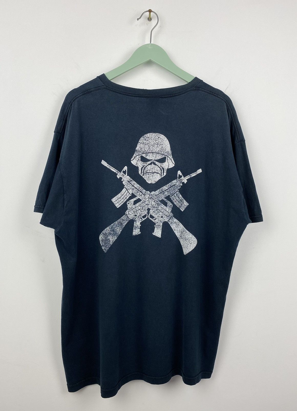 Band Tees Iron Maiden A Matter Of Life And Death T Shirt Y2K Metallica Size US XL / EU 56 / 4 - 11 Thumbnail