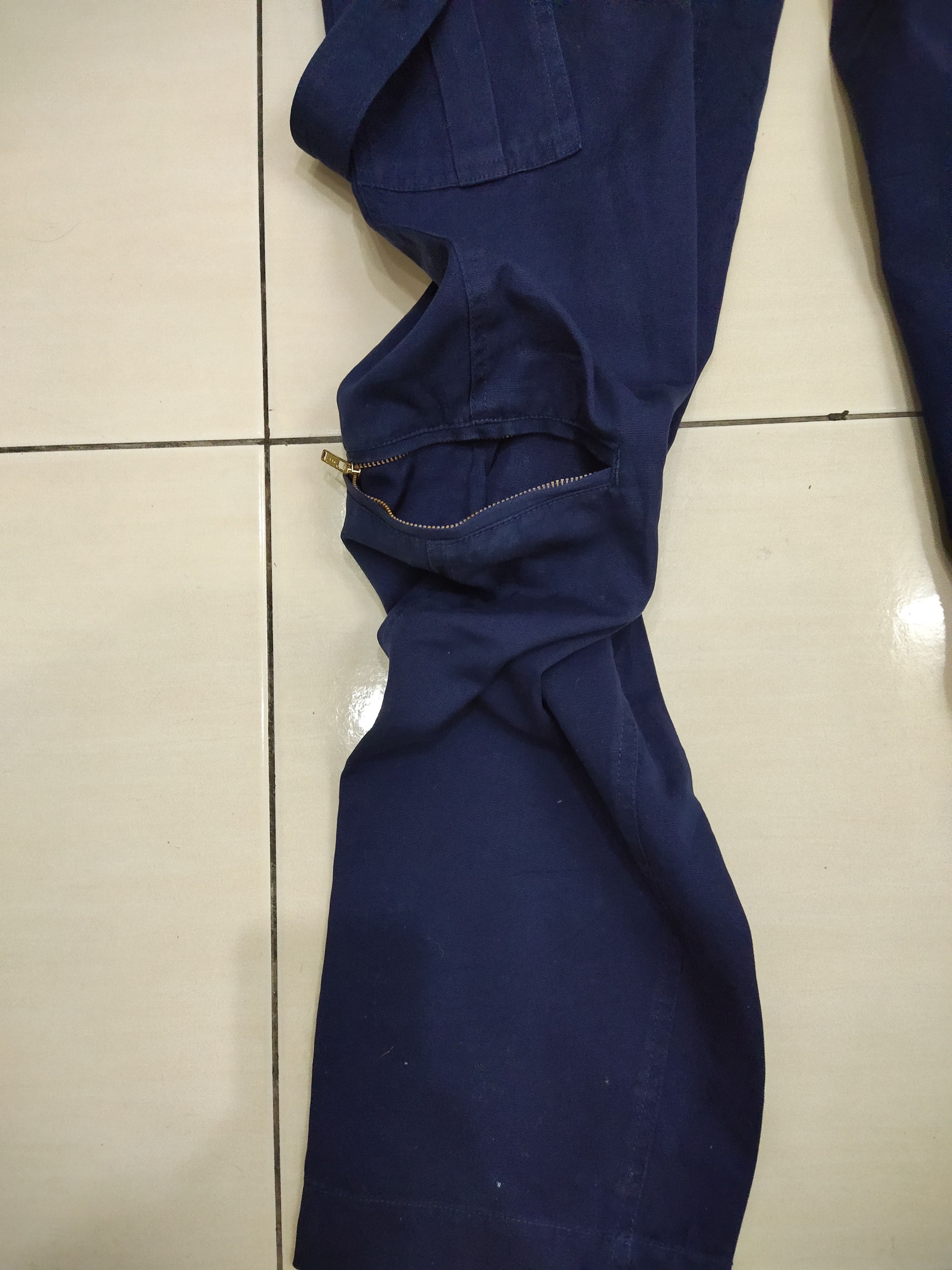 Japanese Brand Neutral Infinity Multi Pocket Cargo Parachute Pants Size US 34 / EU 50 - 9 Thumbnail