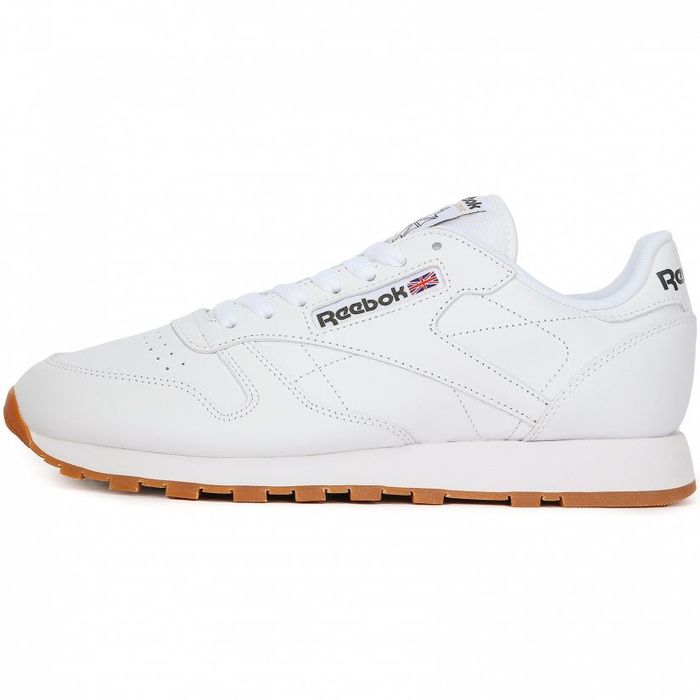 Reebok Classic Leather White Men's - 49797 - US