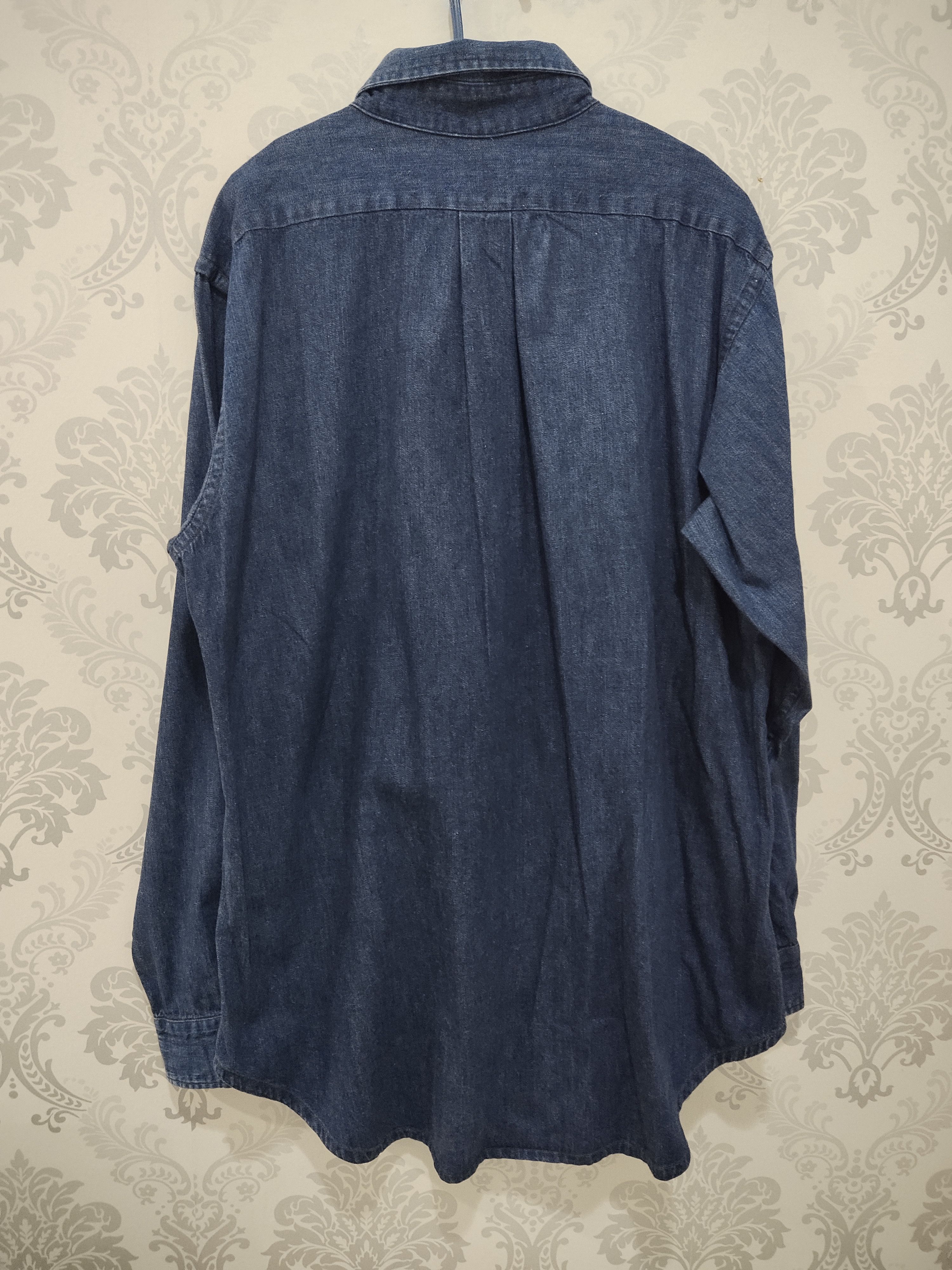 Pherrow's Vintage Pherrow Japanese Brand Denim Shirt Size US L / EU 52-54 / 3 - 2 Thumbnail