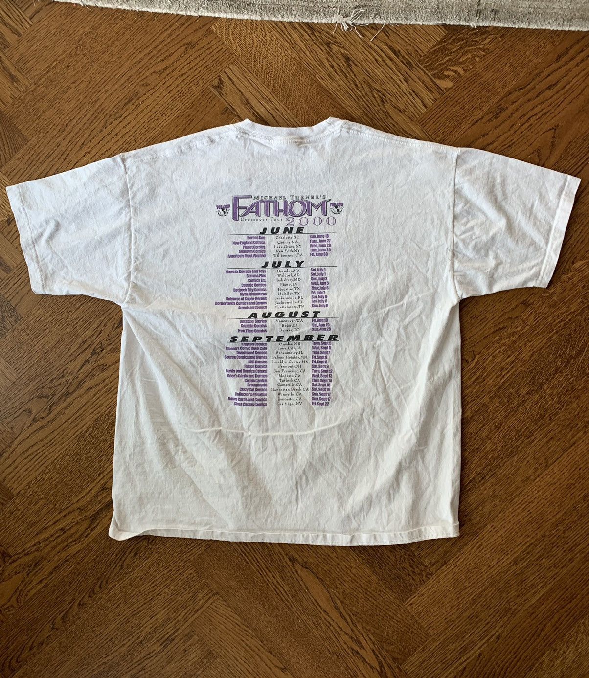 Japanese Brand × Vintage 2000s Anime Boobies Tee Fathom Crossover Cartoon Baddie UWU Size US M / EU 48-50 / 2 - 4 Thumbnail
