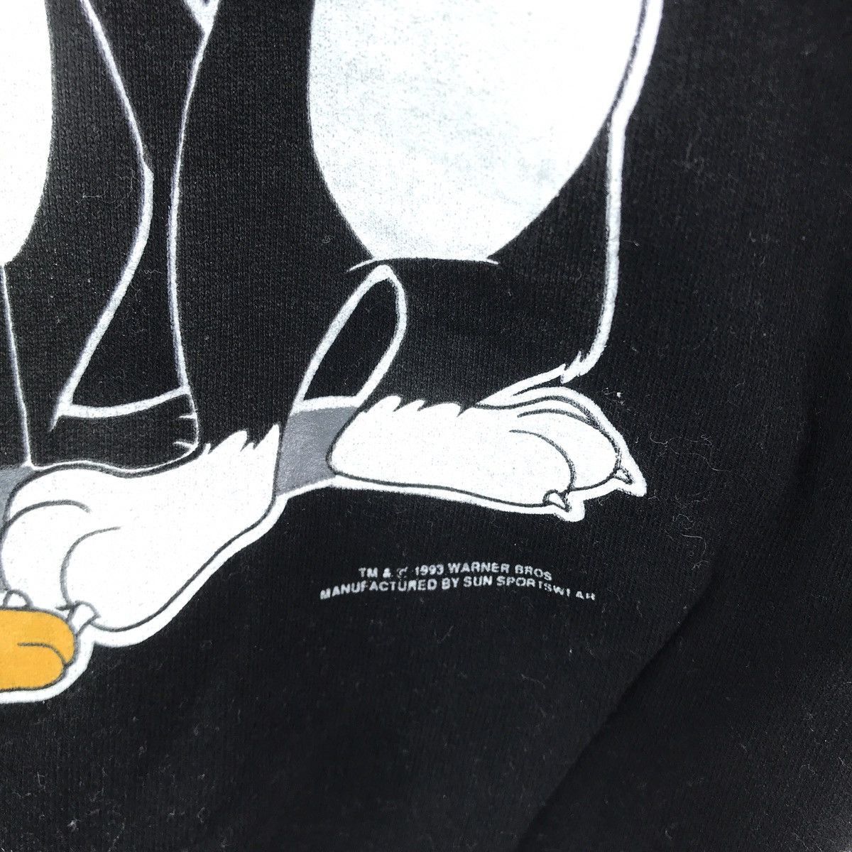Vintage × Warner Bros Vintage 1993 Warner Bros Looney Tunes Character Sweatshirt Size US S / EU 44-46 / 1 - 4 Thumbnail