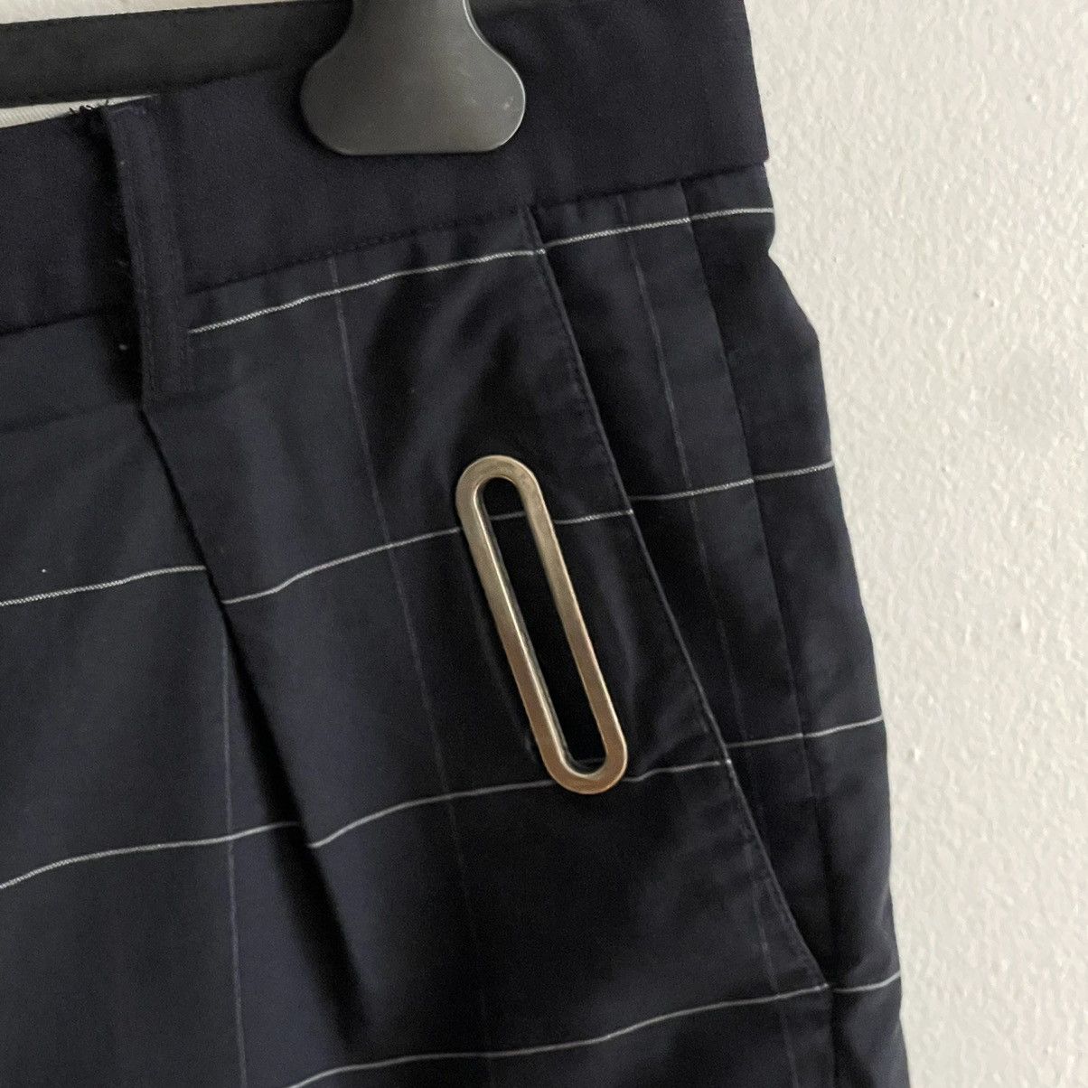 Raf Simons Raf Simons SS2007 Runway pleated grommet shorts Size US 32 / EU 48 - 3 Thumbnail