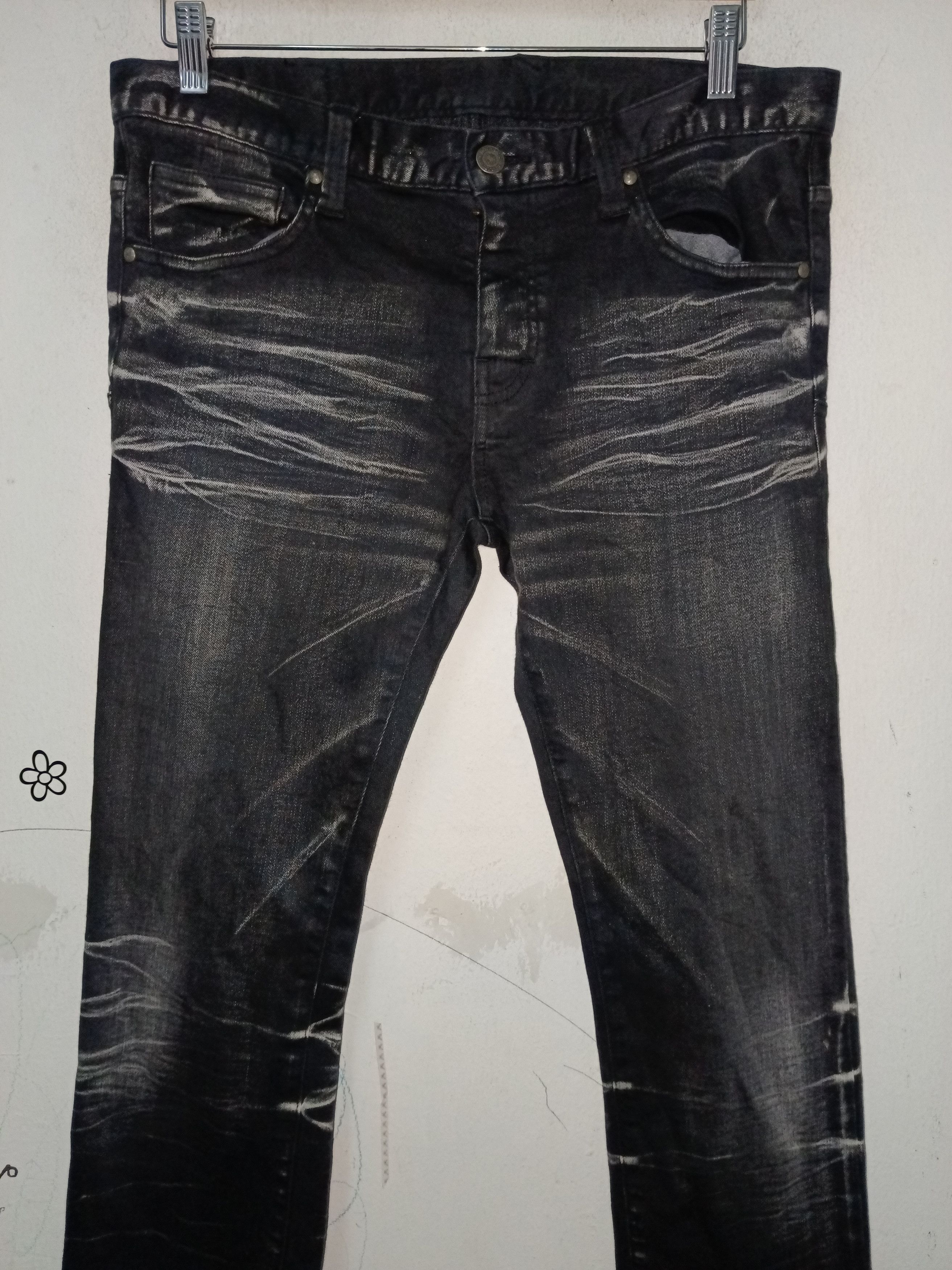 If Six Was Nine × Tornado Mart Flare Tornado Mart Distressed Jeans Size US 34 / EU 50 - 2 Thumbnail