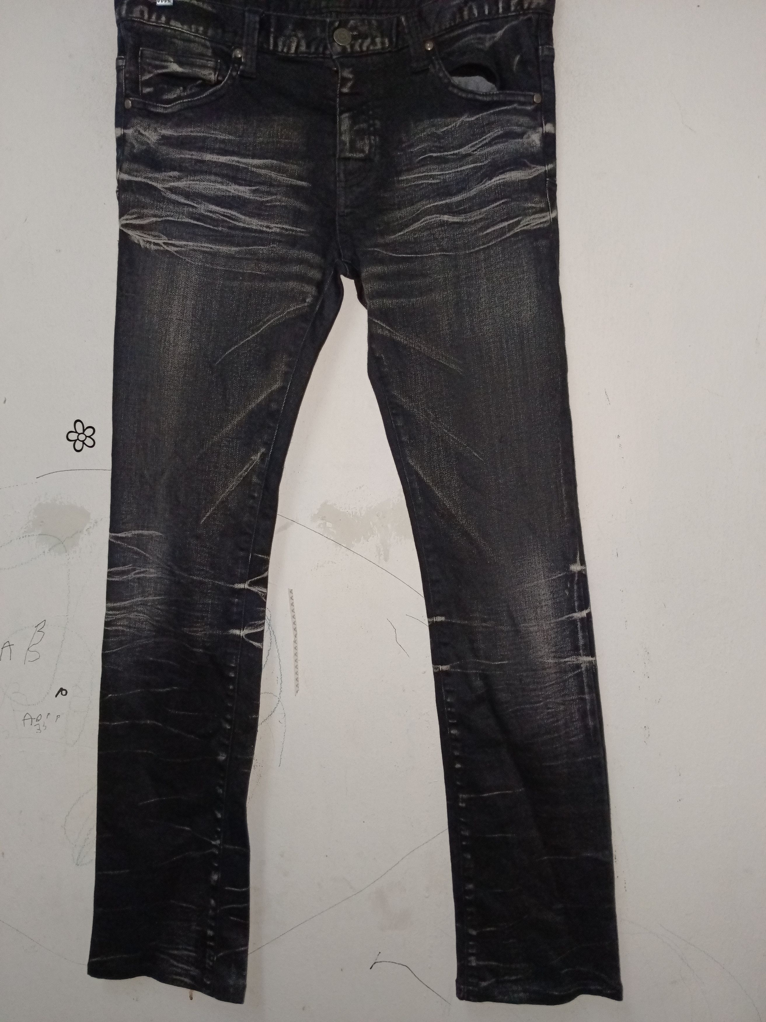 If Six Was Nine × Tornado Mart Flare Tornado Mart Distressed Jeans Size US 34 / EU 50 - 3 Thumbnail