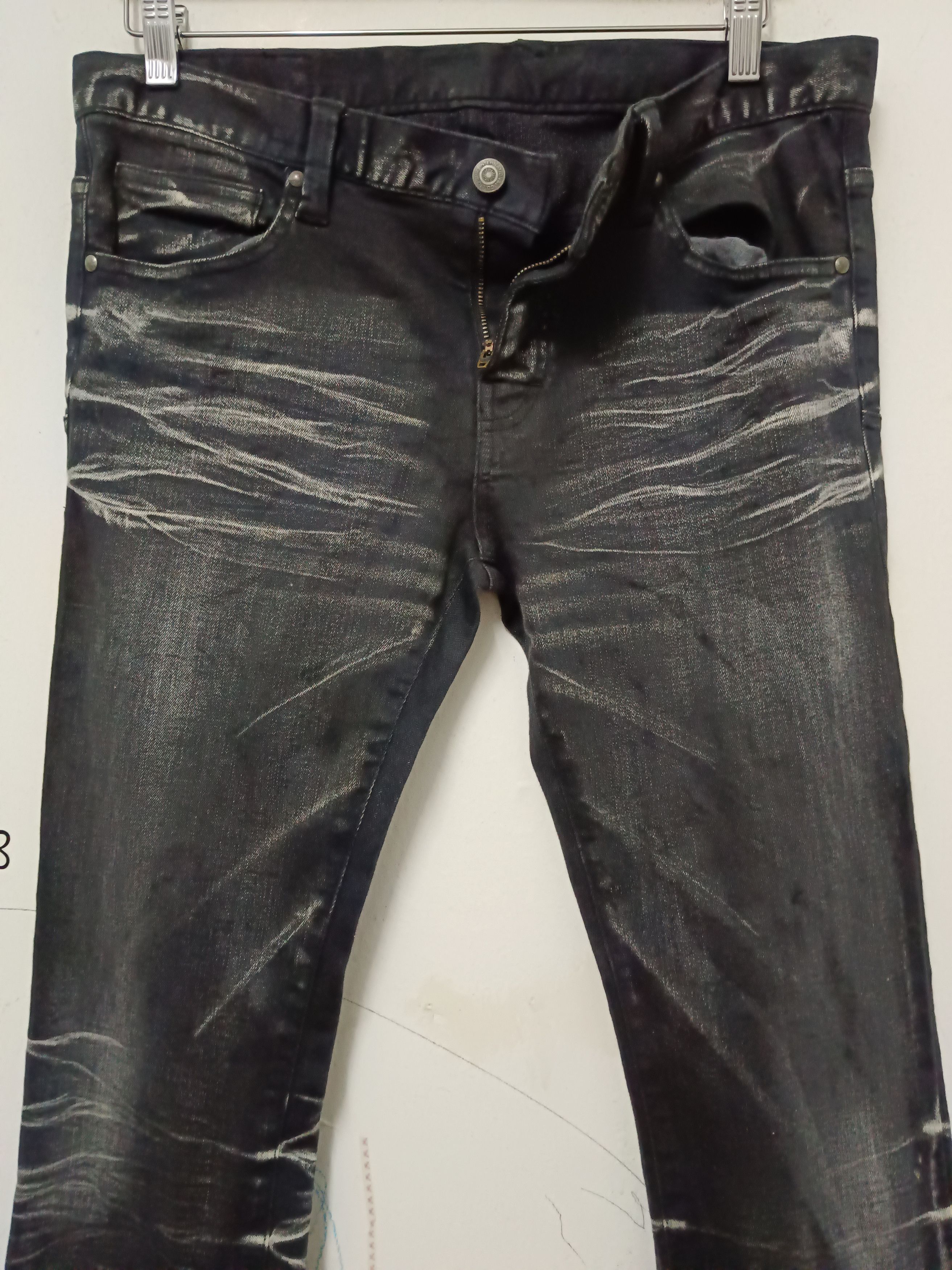 If Six Was Nine × Tornado Mart Flare Tornado Mart Distressed Jeans Size US 34 / EU 50 - 4 Thumbnail