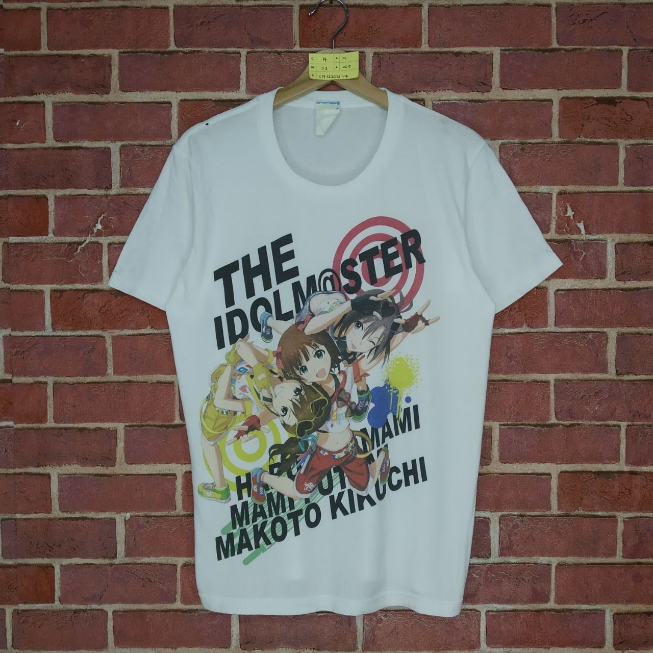 Rare!! The Idolmaster Japanese Anime Gamers Movie Promo Tee