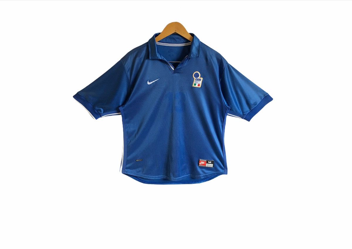 Vintage Nike Italy National Team 1997/98 Soccer Shirt Jersey