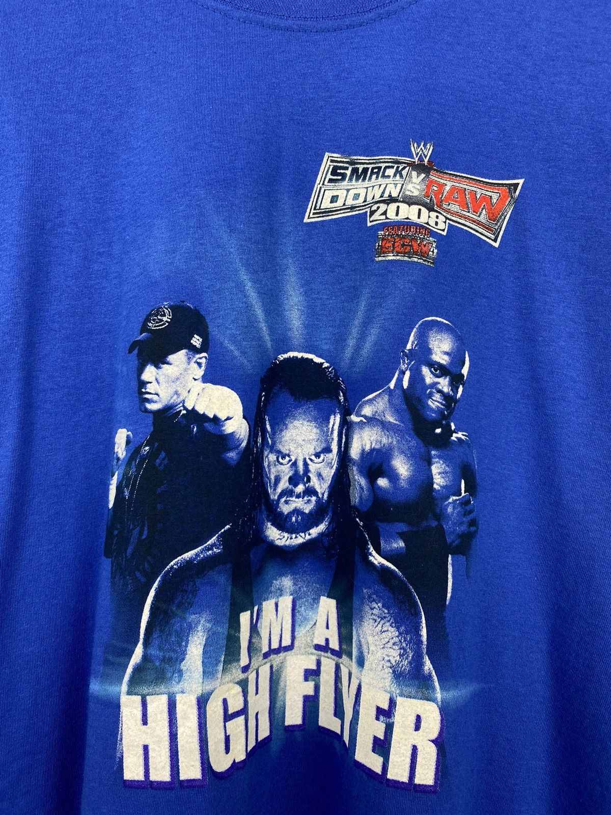 WWE WWE Undertaker John Cena Smack Down Raw 2008 T Shirt Tee Size US L / EU 52-54 / 3 - 2 Thumbnail