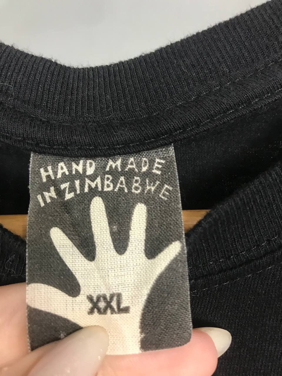 Handmade Handmade in Zimbabwe vintage art streetwear tee Size US XXL / EU 58 / 5 - 5 Thumbnail
