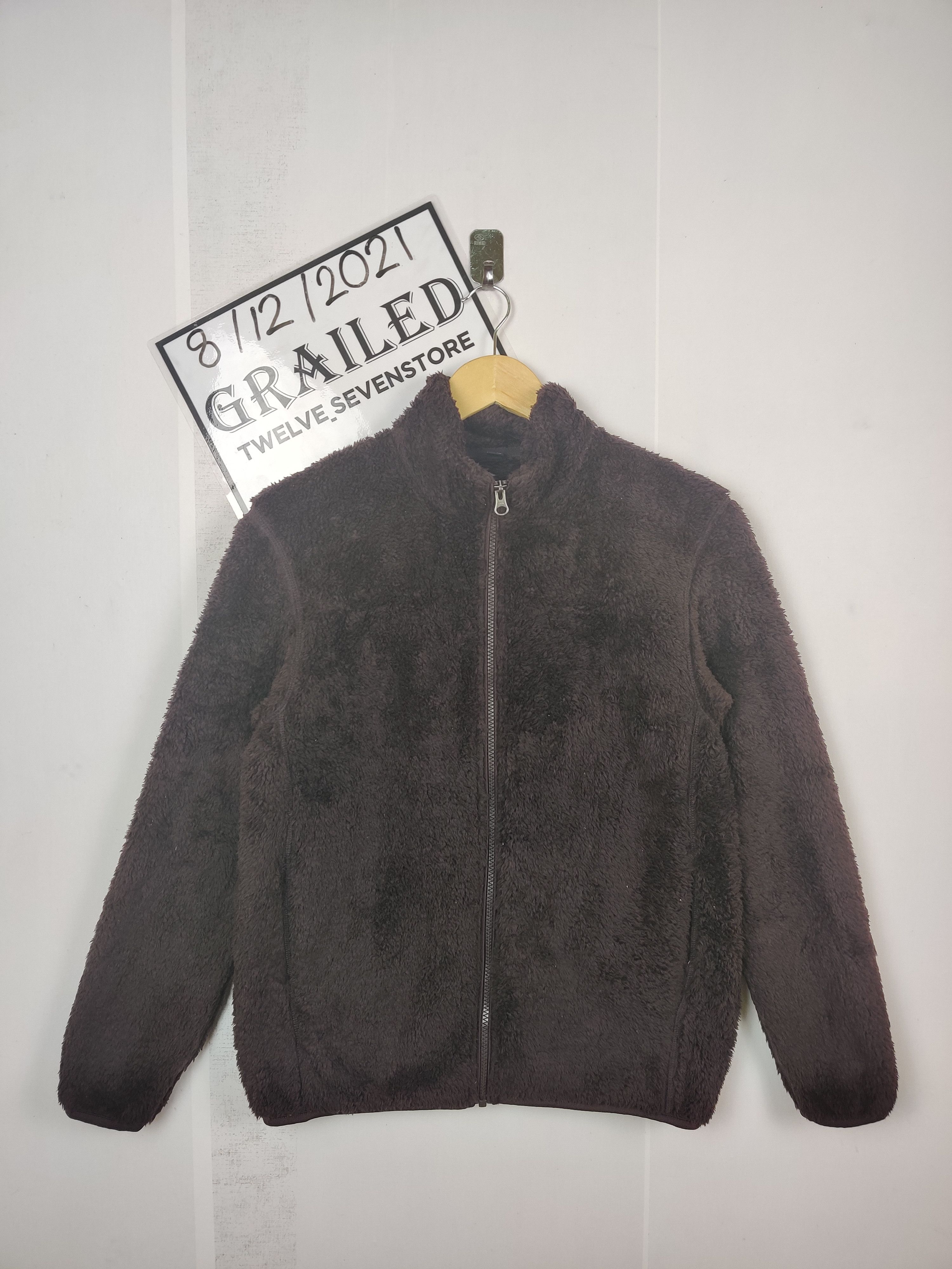Uniqlo Vintage Uniqlo Japanese Brand Fleece Zipper Jacket Size US S / EU 44-46 / 1 - 1 Thumbnail