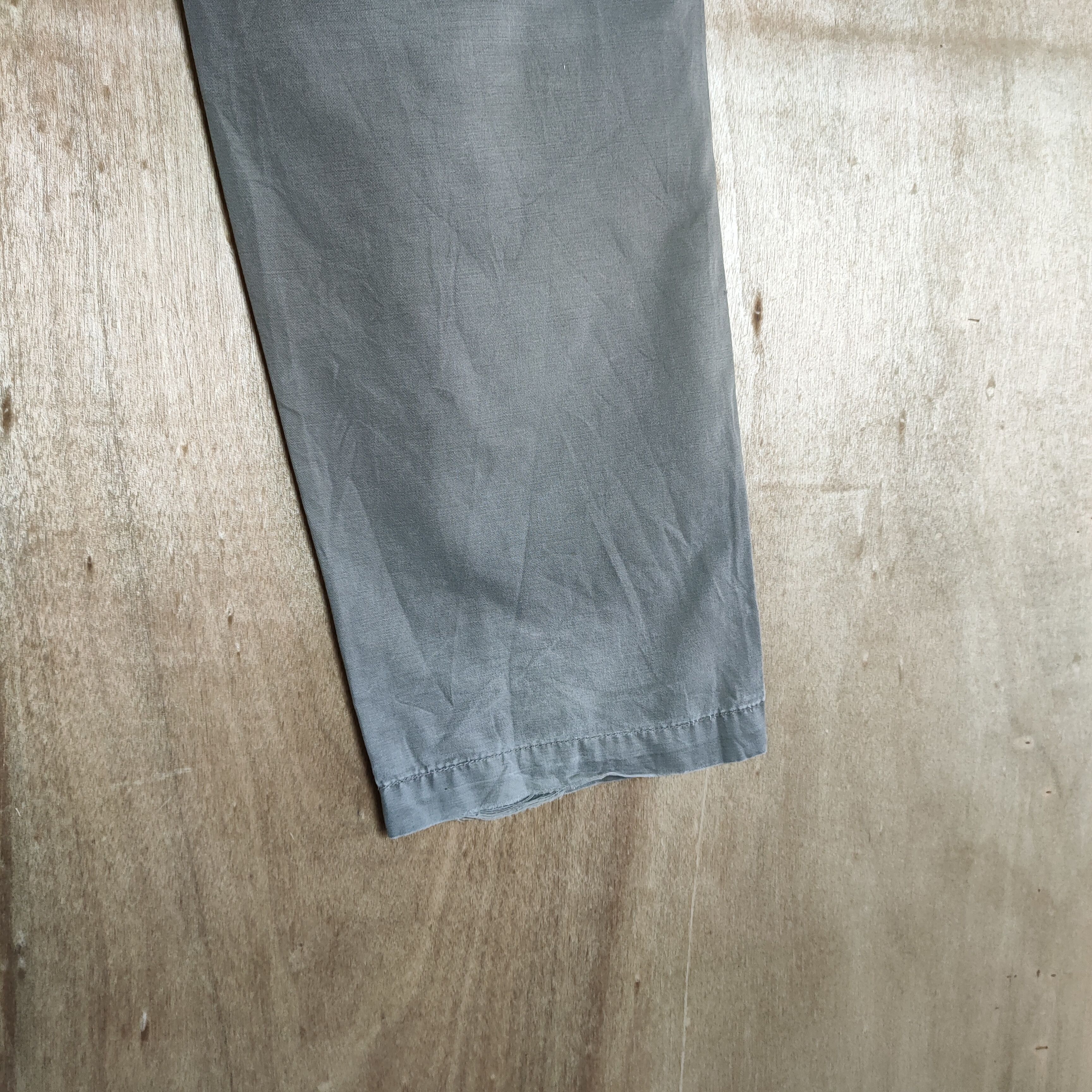 Japanese Brand × Vintage VINTAGE JAPANESE FADED GREY CARGO PANTS Size US 37 - 13 Thumbnail
