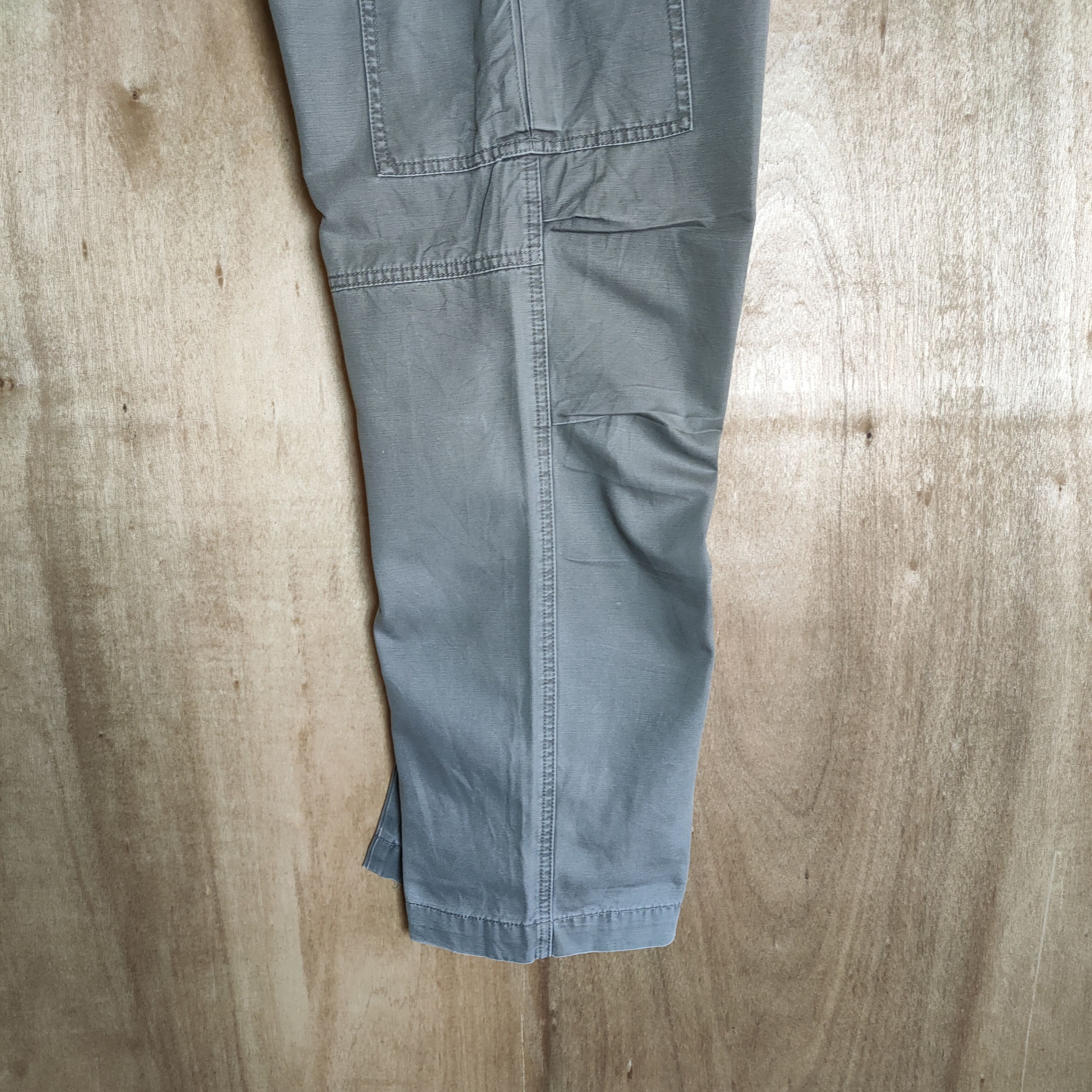 Japanese Brand × Vintage VINTAGE JAPANESE FADED GREY CARGO PANTS Size US 37 - 12 Thumbnail