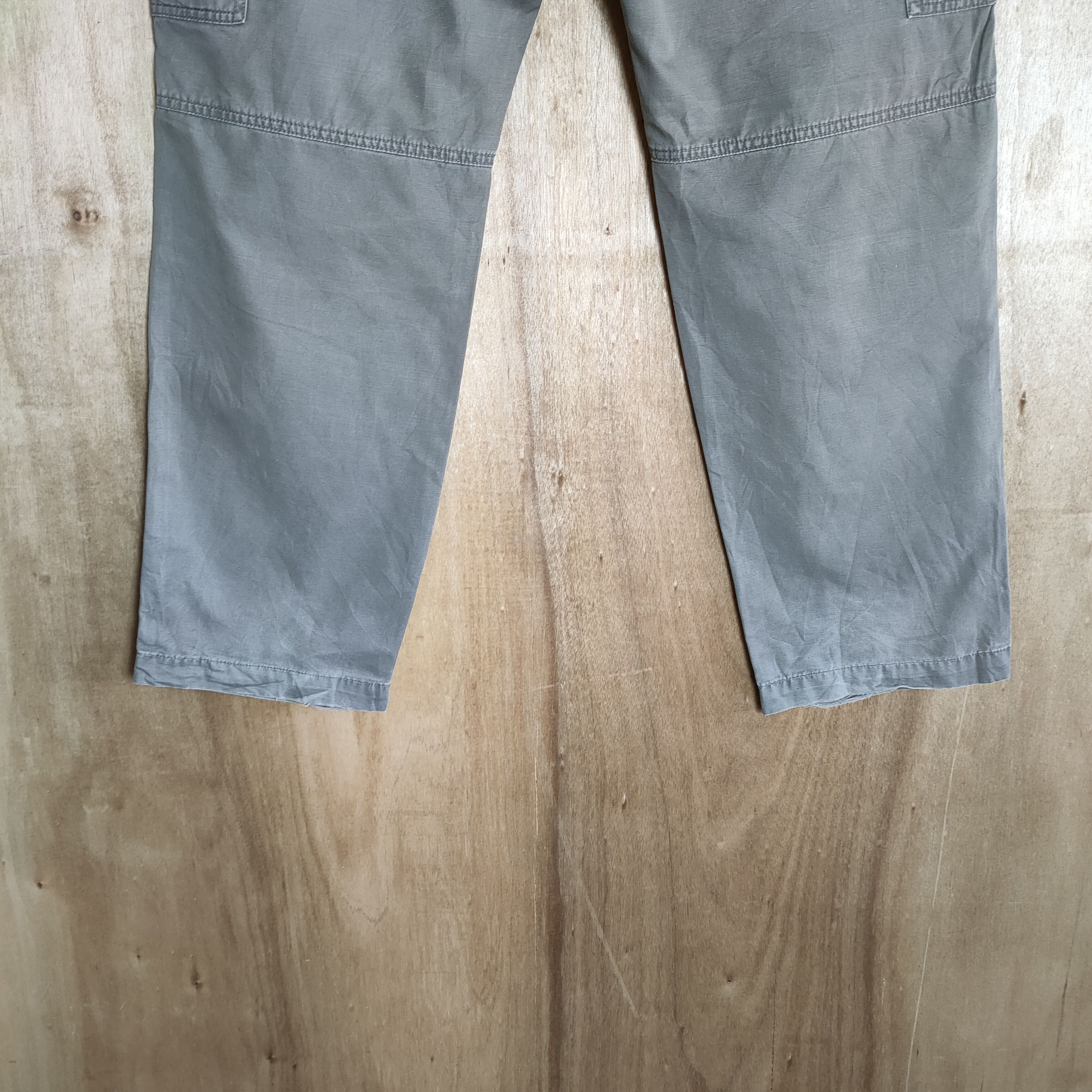 Japanese Brand × Vintage VINTAGE JAPANESE FADED GREY CARGO PANTS Size US 37 - 6 Thumbnail