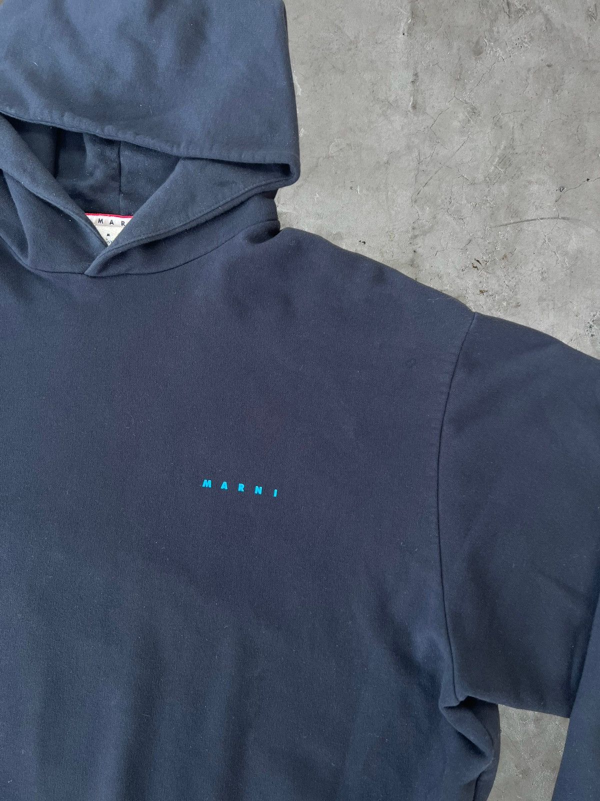 Marni Marni Spiral Logo Hoodie Size US XL / EU 56 / 4 - 8 Thumbnail