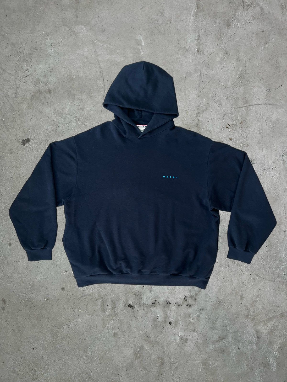 Marni Marni Spiral Logo Hoodie Size US XL / EU 56 / 4 - 1 Thumbnail