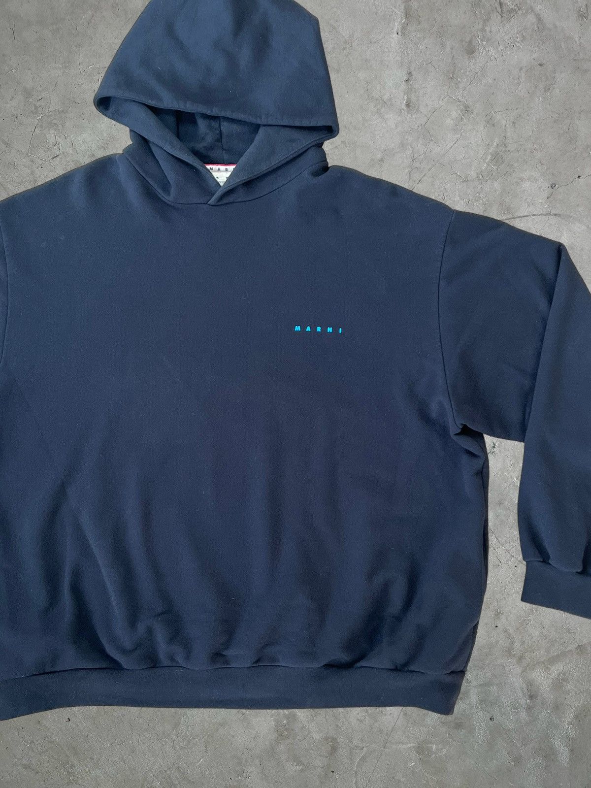 Marni Marni Spiral Logo Hoodie Size US XL / EU 56 / 4 - 4 Thumbnail
