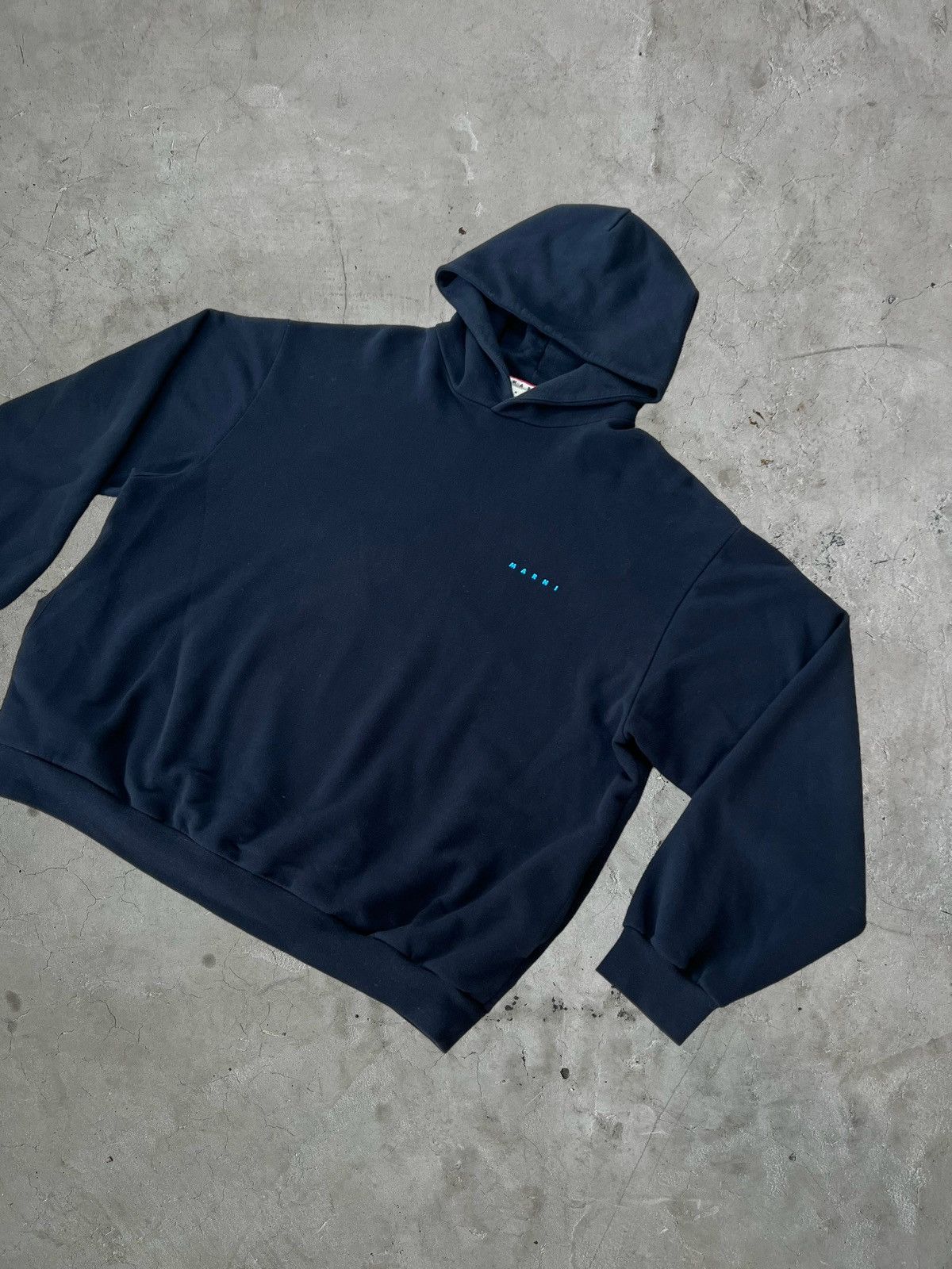 Marni Marni Spiral Logo Hoodie Size US XL / EU 56 / 4 - 3 Thumbnail
