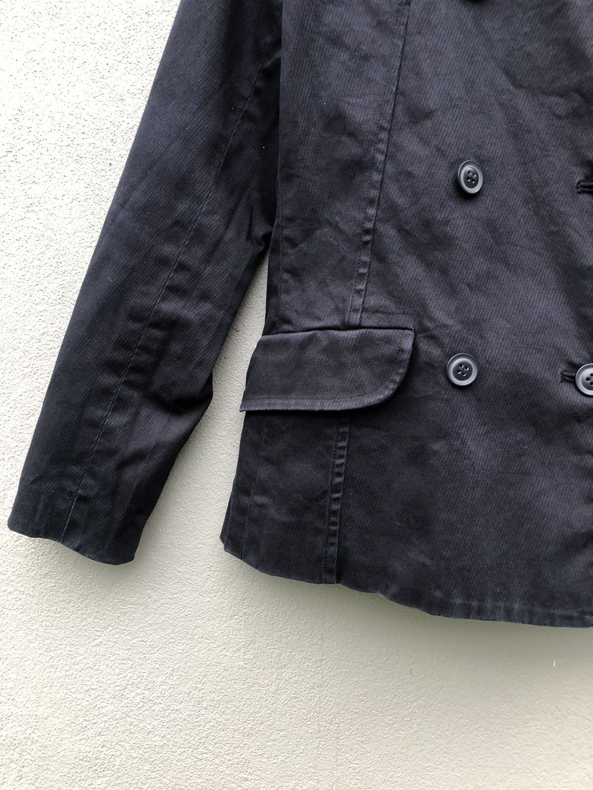 Japanese Brand Vintage Boogie Woogie Basic Double Breast Blazer Coat Jacket Size XS / US 0-2 / IT 36-38 - 3 Thumbnail