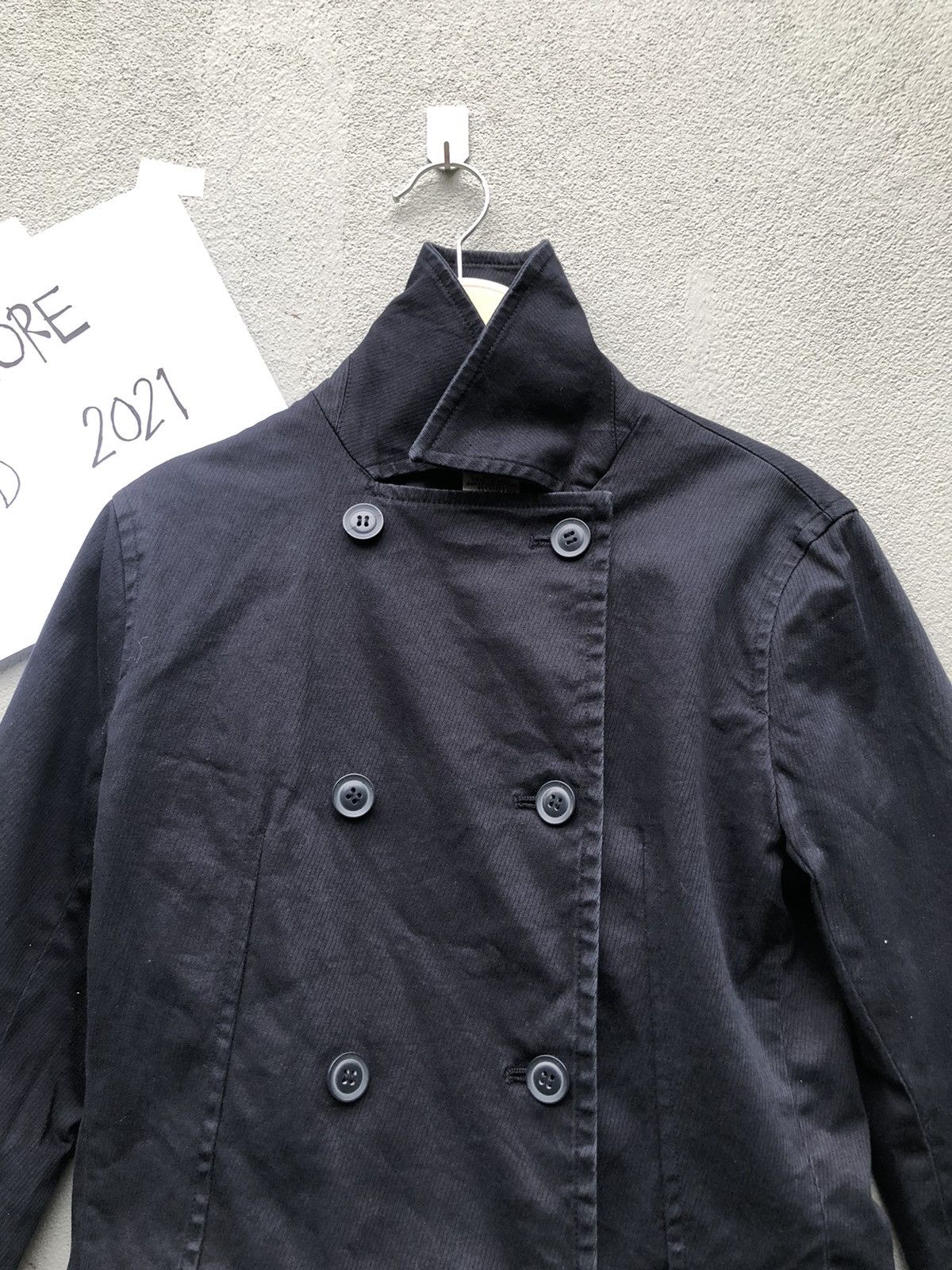 Japanese Brand Vintage Boogie Woogie Basic Double Breast Blazer Coat Jacket Size XS / US 0-2 / IT 36-38 - 4 Thumbnail
