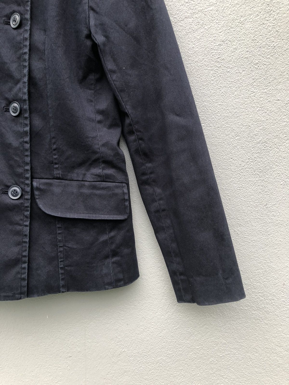 Japanese Brand Vintage Boogie Woogie Basic Double Breast Blazer Coat Jacket Size XS / US 0-2 / IT 36-38 - 2 Thumbnail