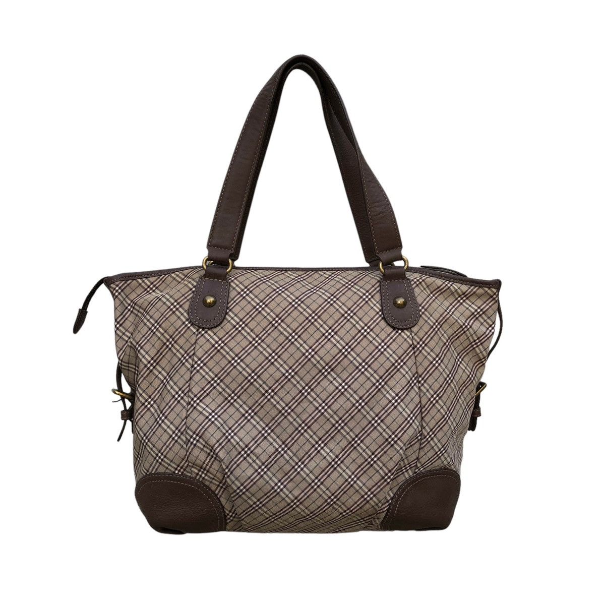 Burberry Burberry Blue Label Canvas Leather Novacheck Shoulder Bag Size ONE SIZE - 2 Thumbnail