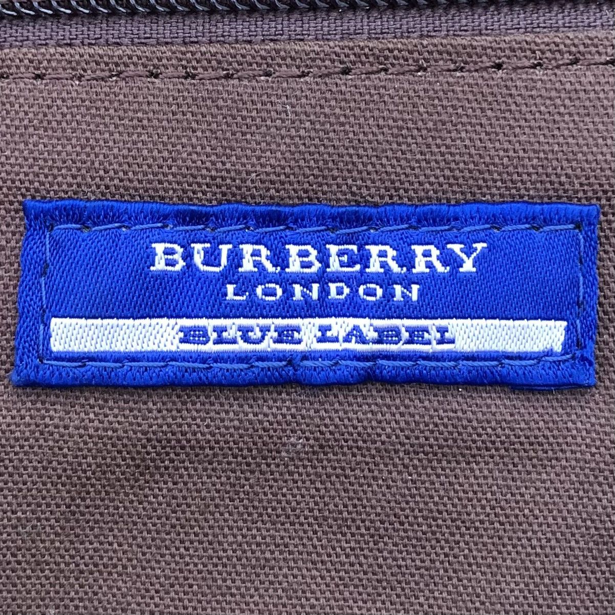 Burberry Burberry Blue Label Canvas Leather Novacheck Shoulder Bag Size ONE SIZE - 15 Thumbnail