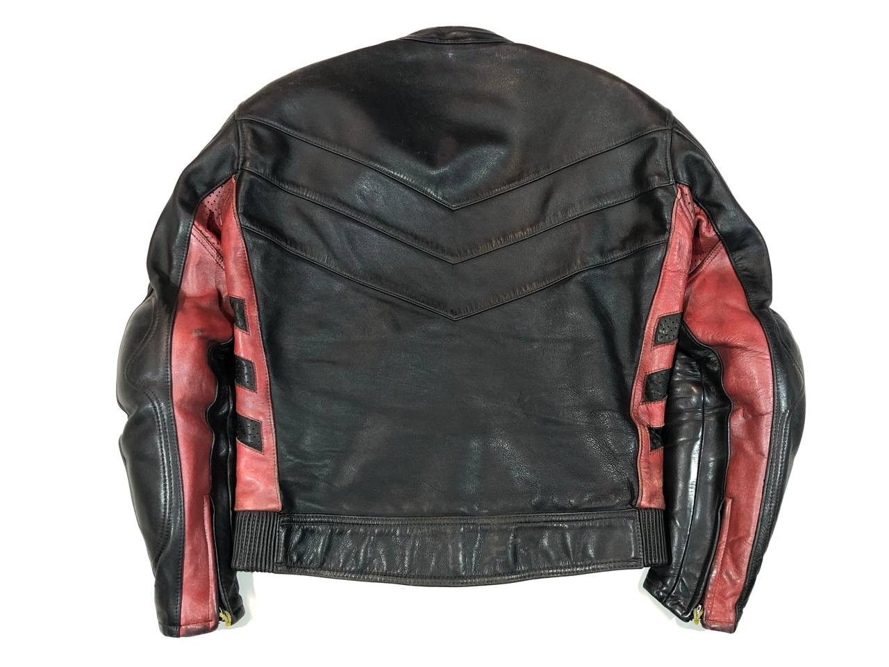 Vintage IXS Vintage Racing Moto Jacket Black Size US M / EU 48-50 / 2 - 6 Thumbnail