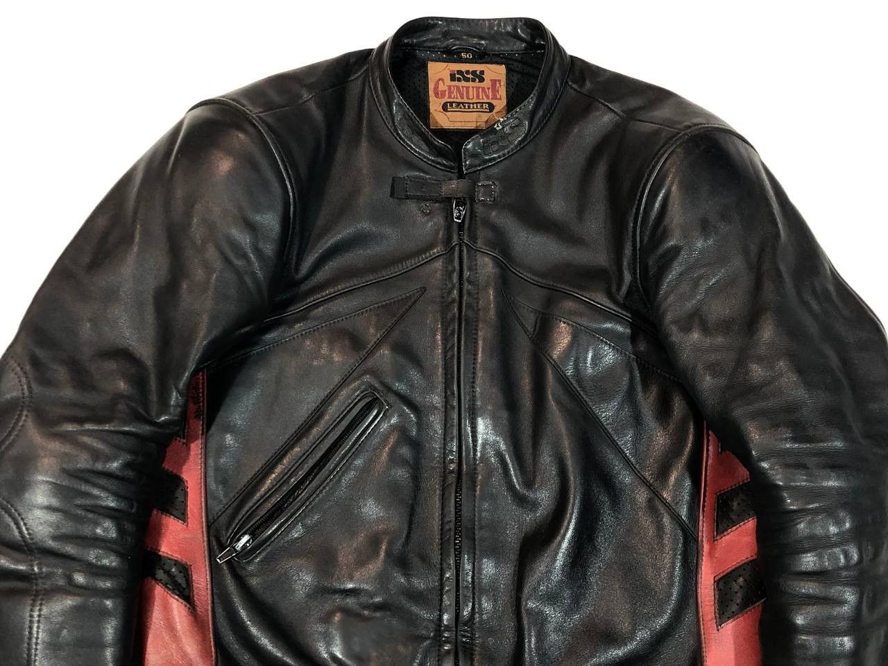 Vintage IXS Vintage Racing Moto Jacket Black Size US M / EU 48-50 / 2 - 3 Thumbnail