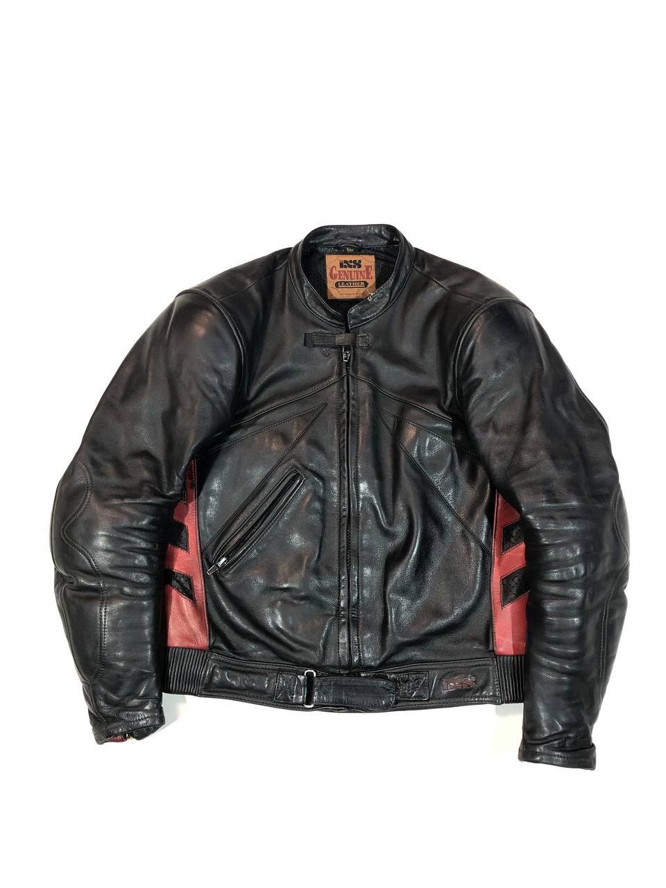 IXS Vintage Racing Moto Jacket Black