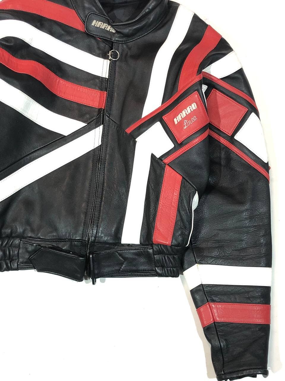 Vintage Harro Vintage Racing Leather Jacket Size US M / EU 48-50 / 2 - 4 Thumbnail