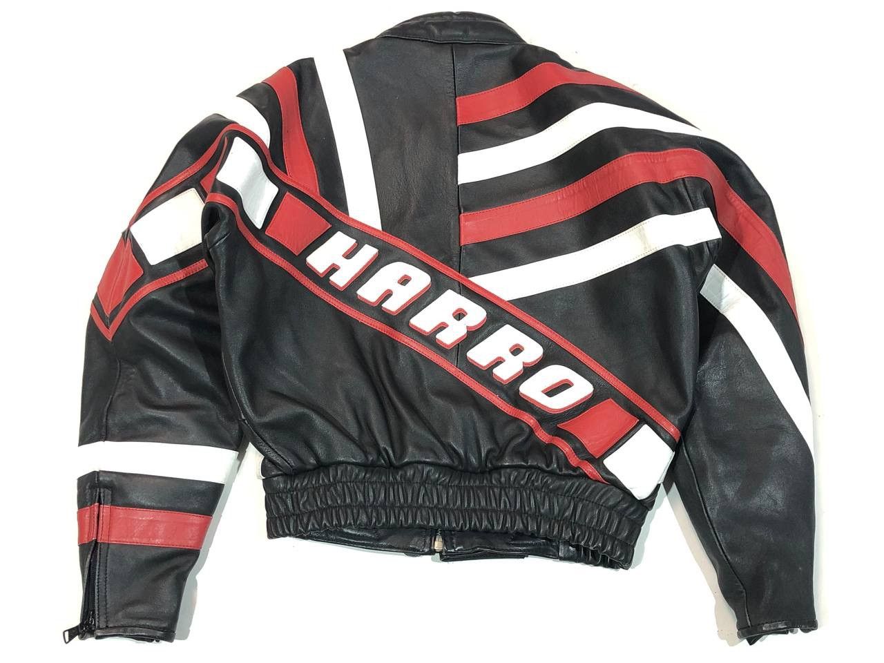 Vintage Harro Vintage Racing Leather Jacket Size US M / EU 48-50 / 2 - 7 Thumbnail