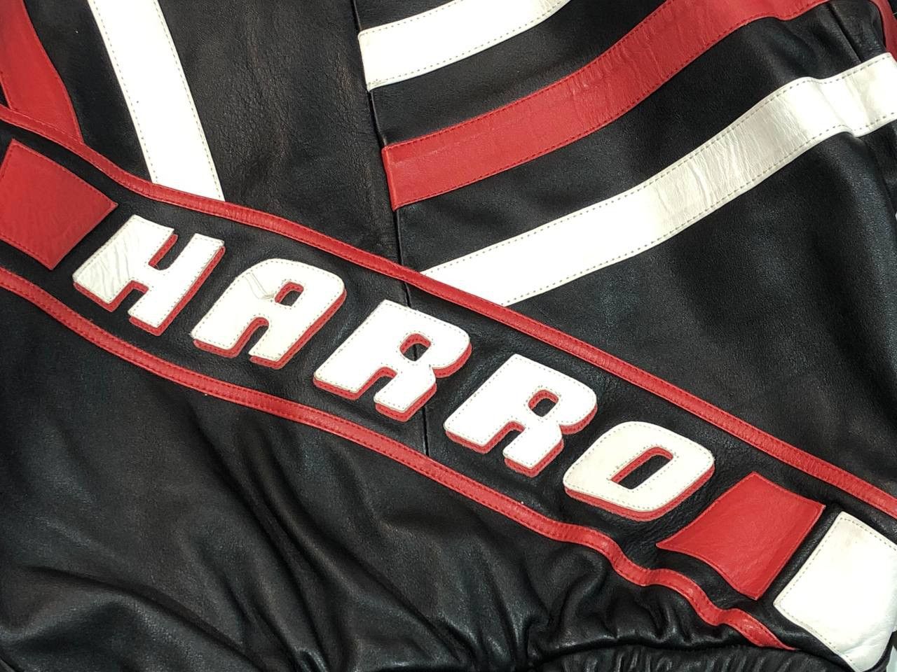 Vintage Harro Vintage Racing Leather Jacket Size US M / EU 48-50 / 2 - 9 Thumbnail