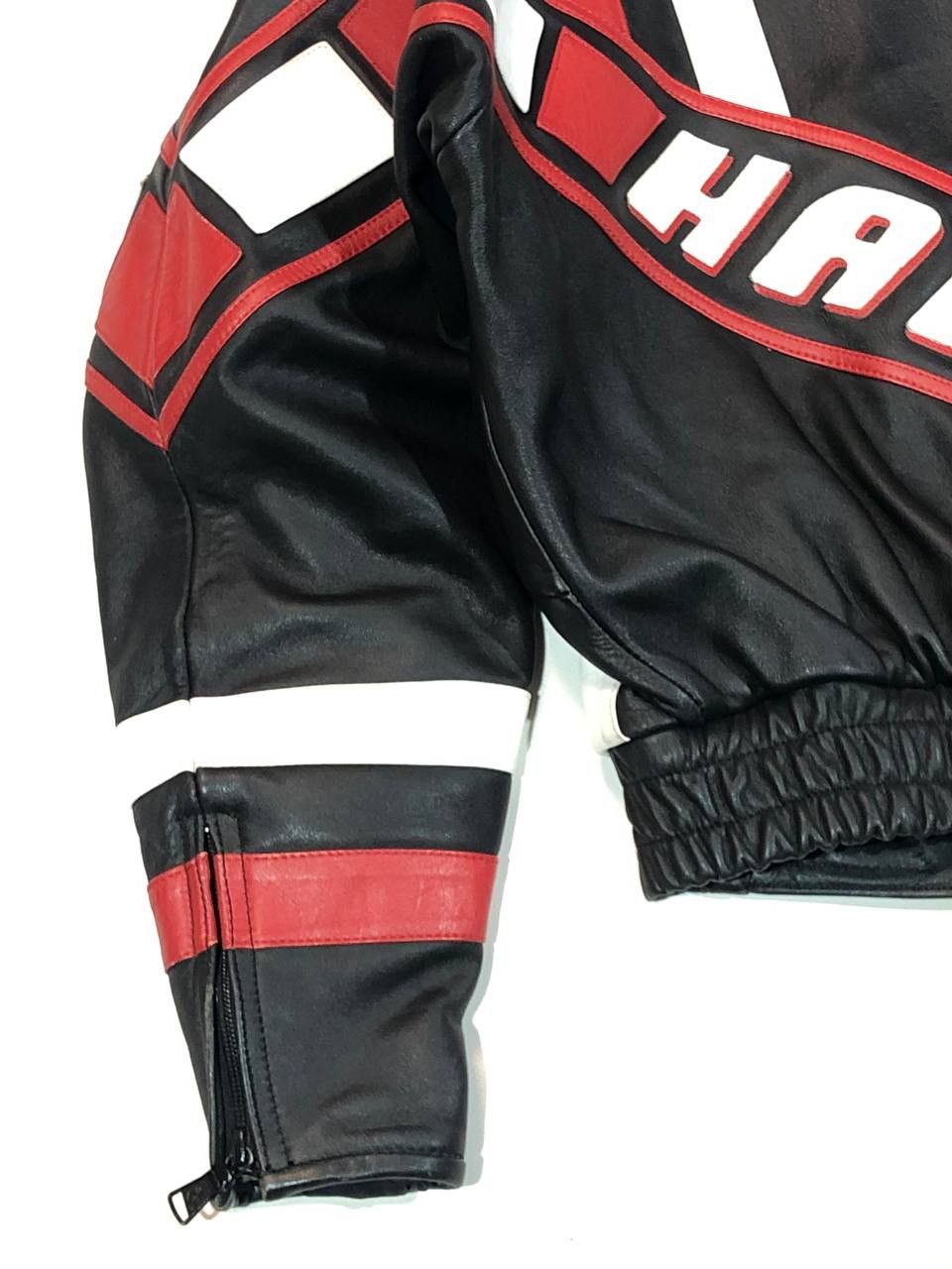 Vintage Harro Vintage Racing Leather Jacket Size US M / EU 48-50 / 2 - 10 Thumbnail
